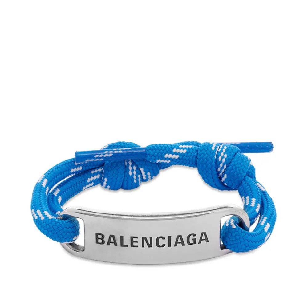 Balenciaga Logo Plate Adjustable Bracelet Size ONE SIZE - 1 Preview