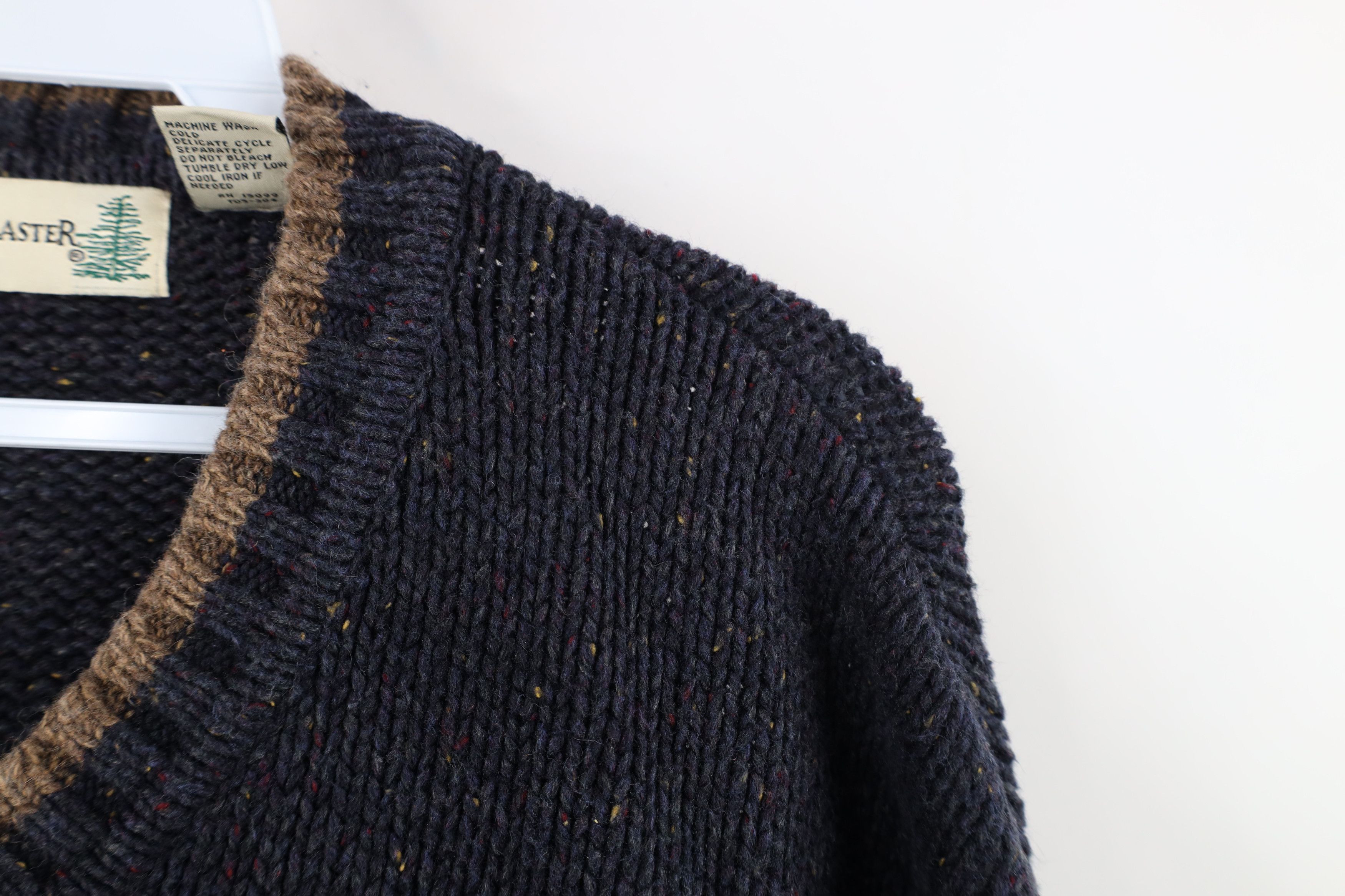 Vintage Vintage 90s Streetwear Wool Blend Knit Fair Isle Sweater Size US XL / EU 56 / 4 - 5 Thumbnail