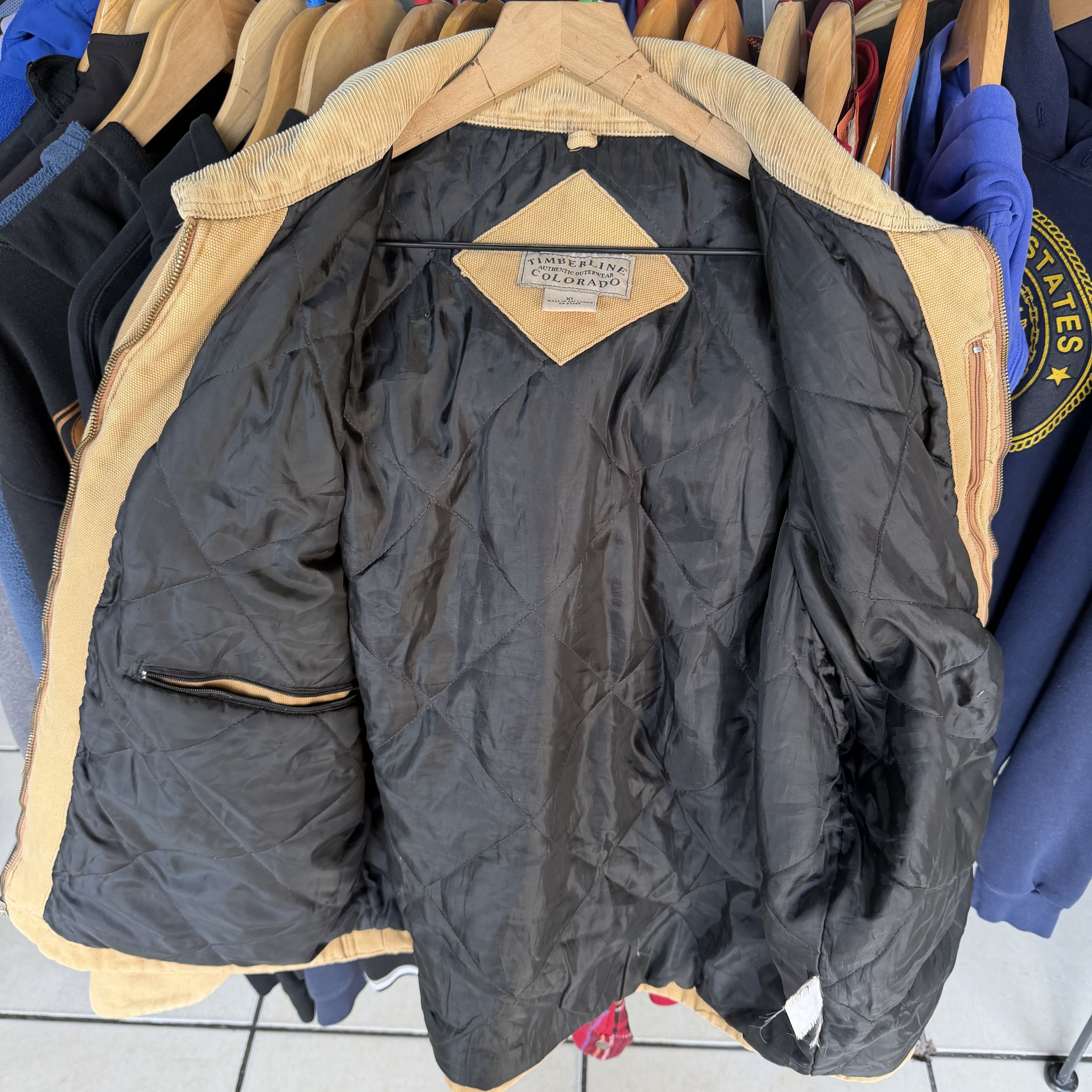 Other Vtg Timberline Jacket Mens Colorado Detroit Trashed Canva Size US XL / EU 56 / 4 - 10 Thumbnail