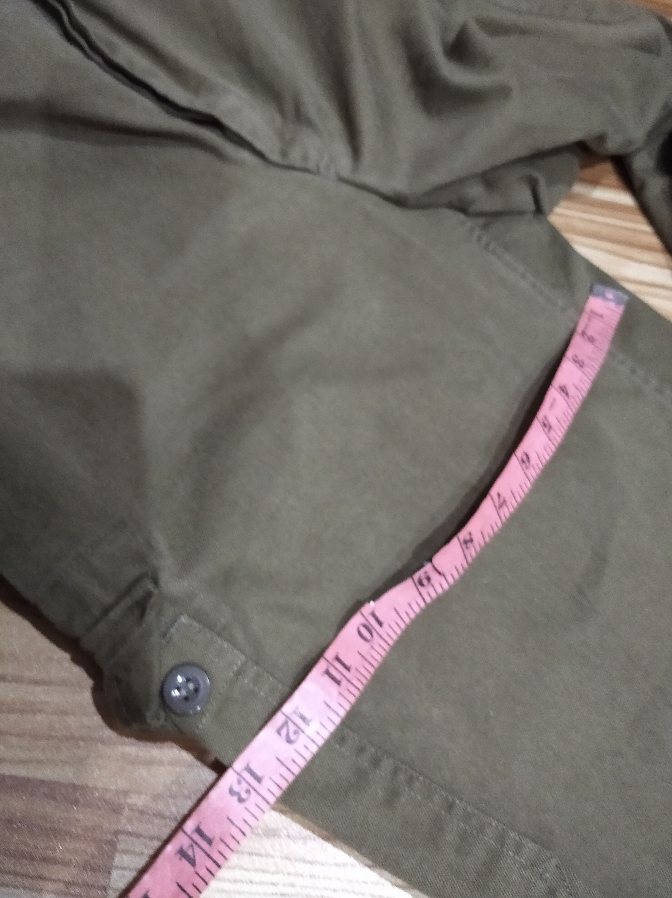 Vintage vtg *rare* Czech Republic button-fly military pants Size US 35 - 11 Thumbnail