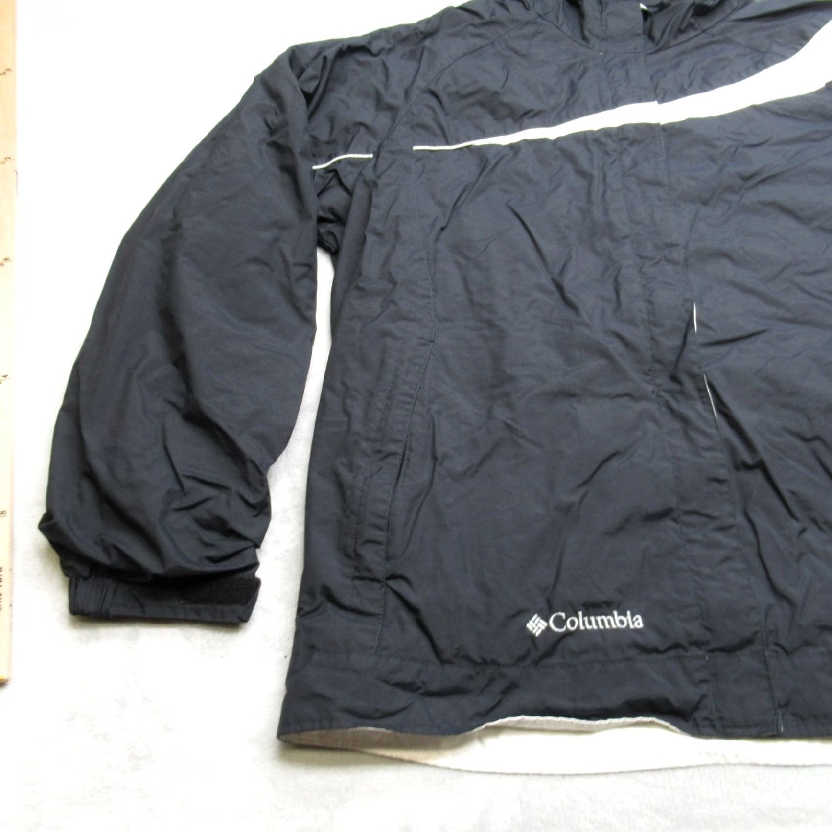 Rains Columbia Jacket Womens XL Waterproof Breathable Hooded Insulated Full Zip Rain Size XL / US 12-14 / IT 48-50 - 7 Thumbnail