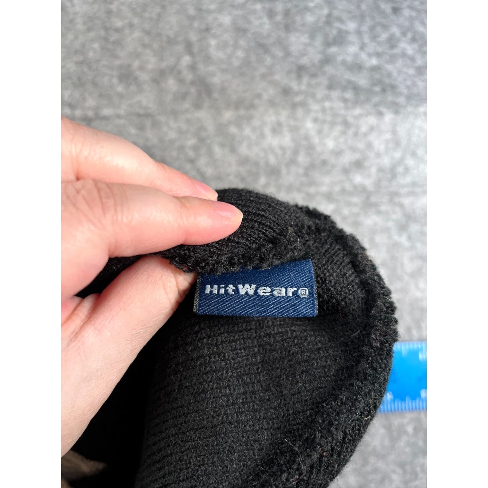 Vintage VINTAGE Summit Supply Beanie Toque Adult One Size Black Knit 100% Acrylic Embroidered Hat/Cap Beanie Unisex Adults Black Knit 100% Acrylic Embroidered Size ONE SIZE - 7 Thumbnail
