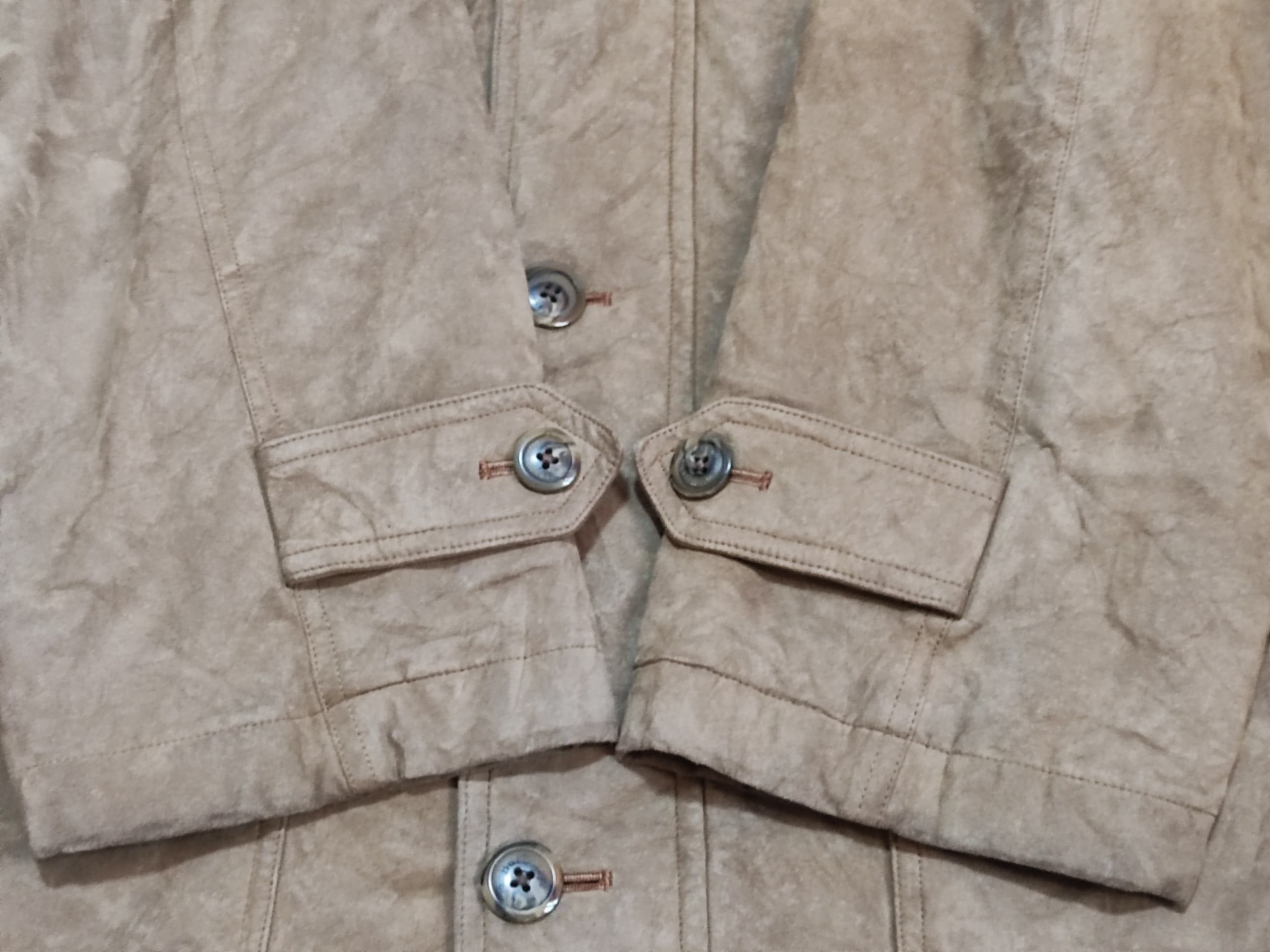 Burberry × Gosha Rubchinskiy Vintage 90s Burberrys Hooded Jacket Quilted Tan Japan Label Size US XL / EU 56 / 4 - 11 Thumbnail
