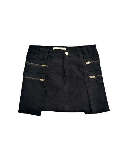 Japanese Brand EGOIST Mini SKIRT Black Colour Seditioneries Style Size 26" / US 2 / IT 38 - 1 Thumbnail