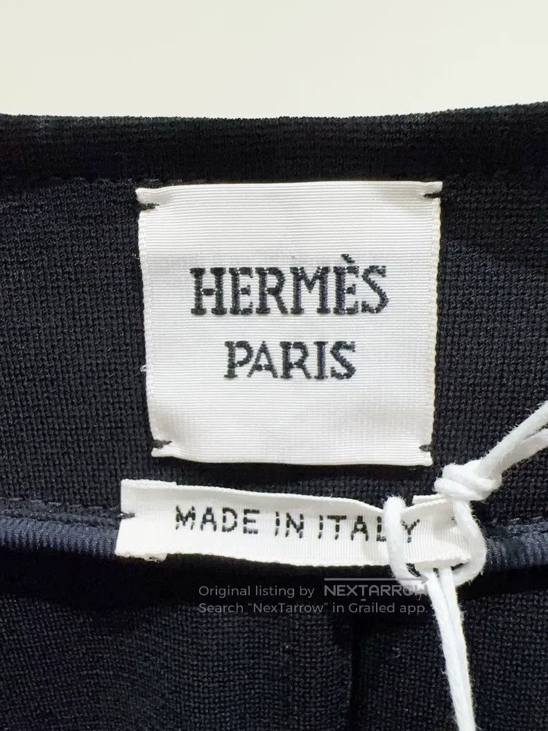 Hermes Hermes Black coat Autumn/Winter 2023 show model Size XS / US 0-2 / IT 36-38 - 3 Thumbnail