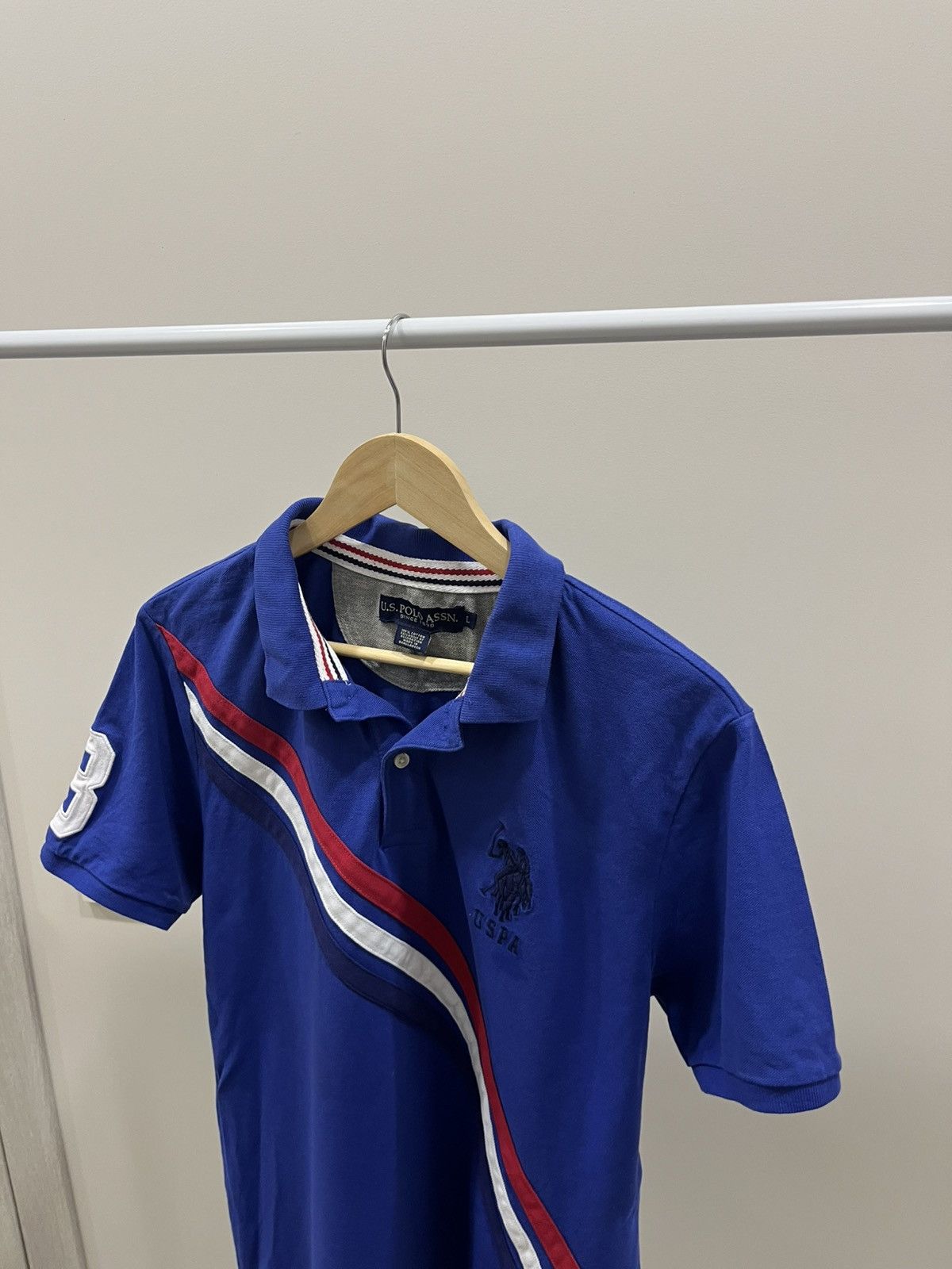 Vintage VINTAGE POLO RALPH LAUREN RUGBY 3 BIG PONY Polos T- shirt Size US L / EU 52-54 / 3 - 3 Thumbnail