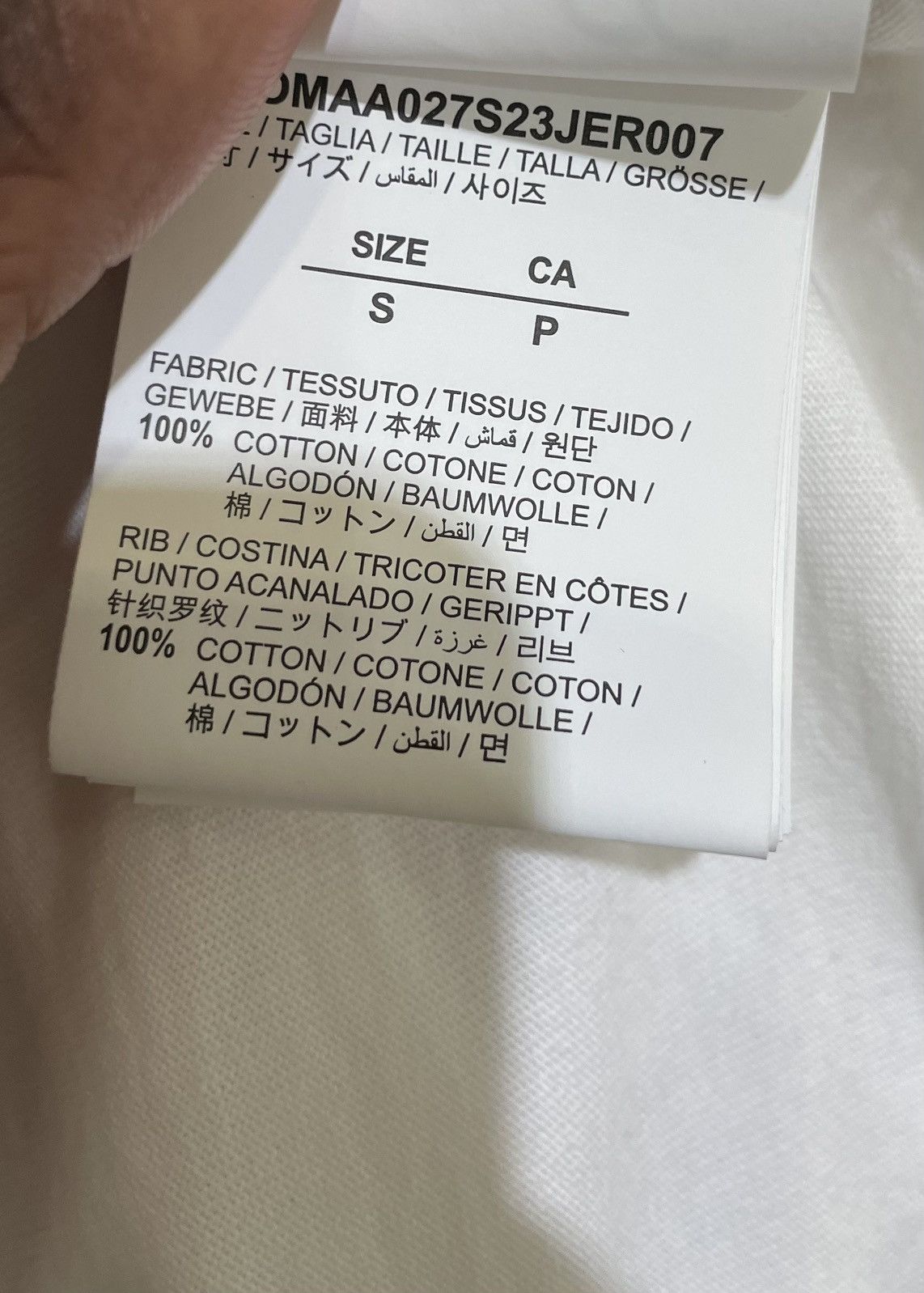 Off-White OFF-WHITE Hand Arrow Tee Size US L / EU 52-54 / 3 - 9 Thumbnail
