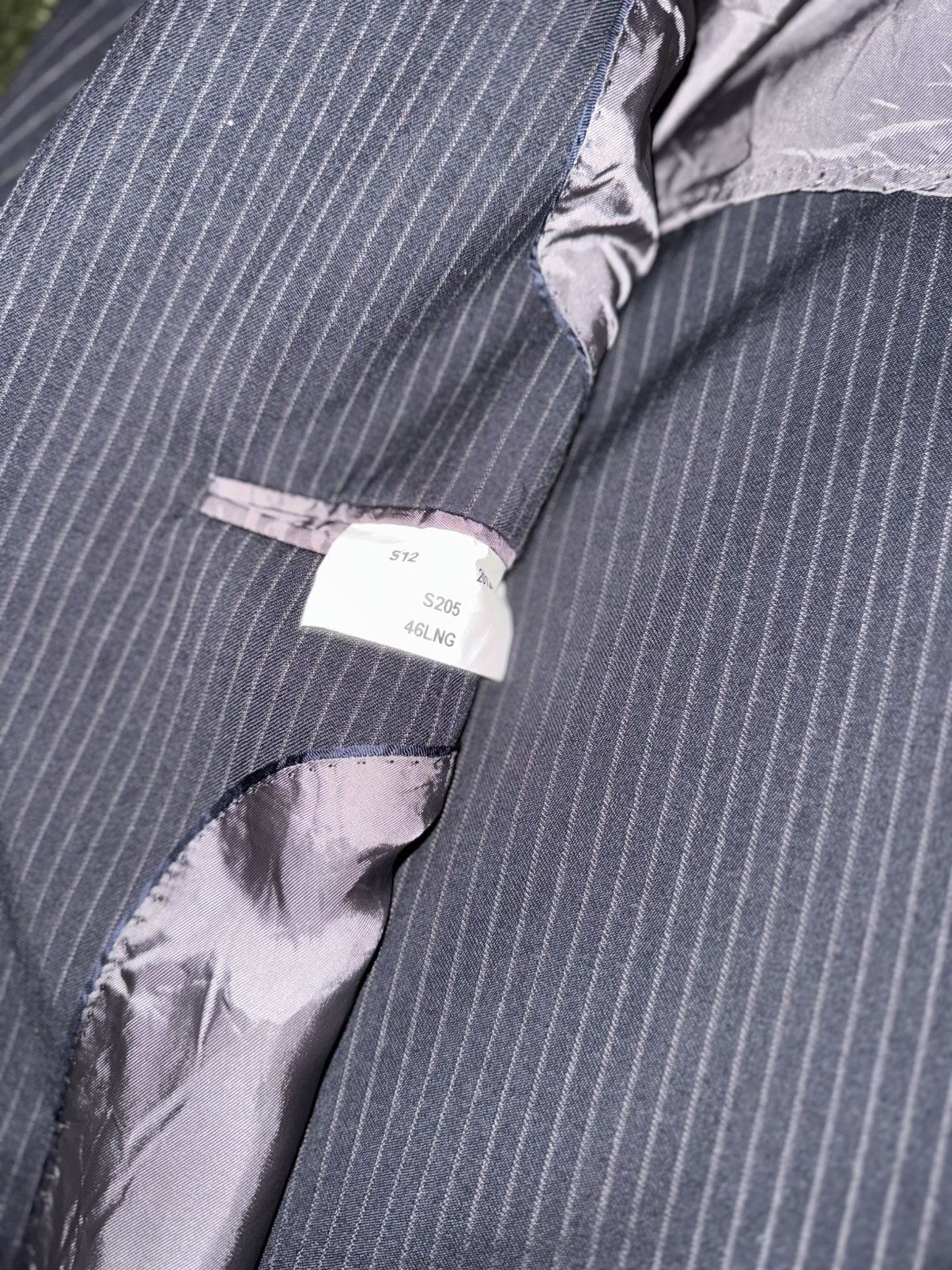 Brooks Brothers [46L] 00s Brooks Brothers 346 USA Stripe Blazer Jacket Size 46L - 7 Thumbnail