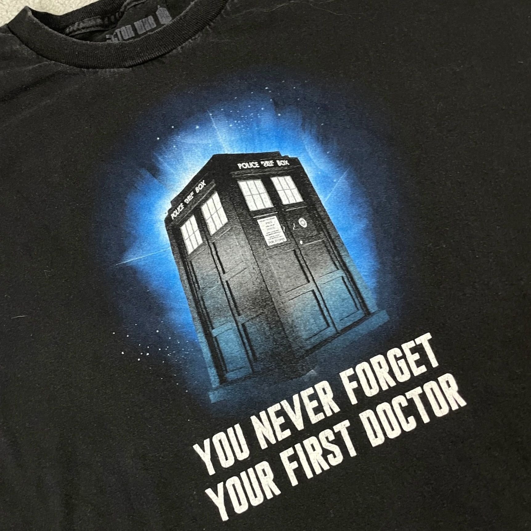 Ripple Junction Ripple Junction Doctor Who T-shirt Men XL Black Short Sleeve Crew Neck Size US XL / EU 56 / 4 - 3 Thumbnail