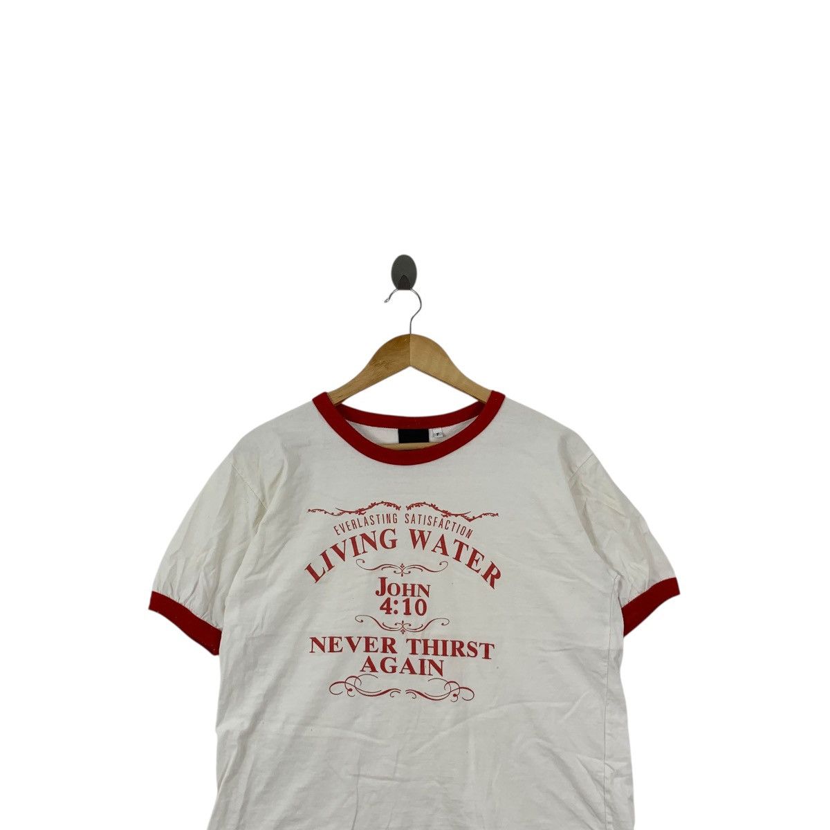 Other UNFLEDGED JAPAN Living Water Raglan Ringer Tee Shirt Top Size S / US 4 / IT 40 - 2 Thumbnail