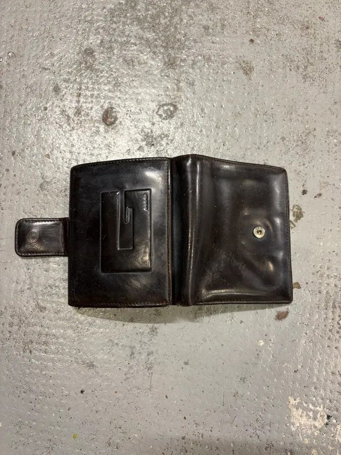 Gucci 2007 Gucci Black Bifold Logo Leather Wallet Size ONE SIZE - 4 Thumbnail