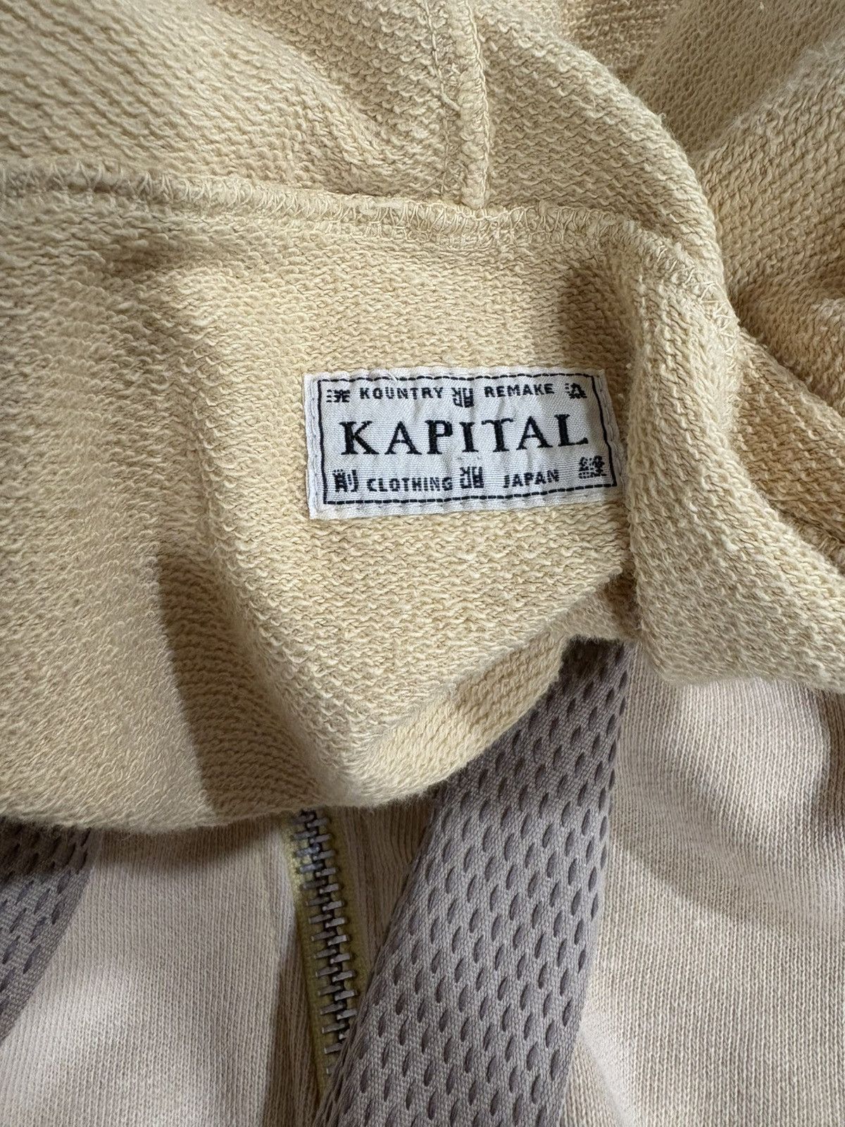 Kapital Kapital Thriller Damaged Devil Hood Hoodie Size US L / EU 52-54 / 3 - 7 Thumbnail