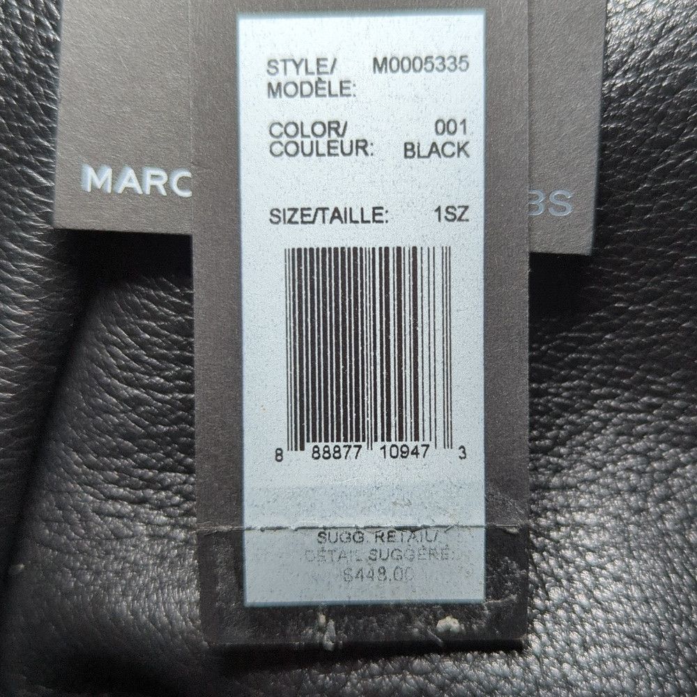 Marc by Marc Jacobs Marc by Marc Jacobs Black Italian Leather Crossbody Hobo Ba Size ONE SIZE - 4 Thumbnail