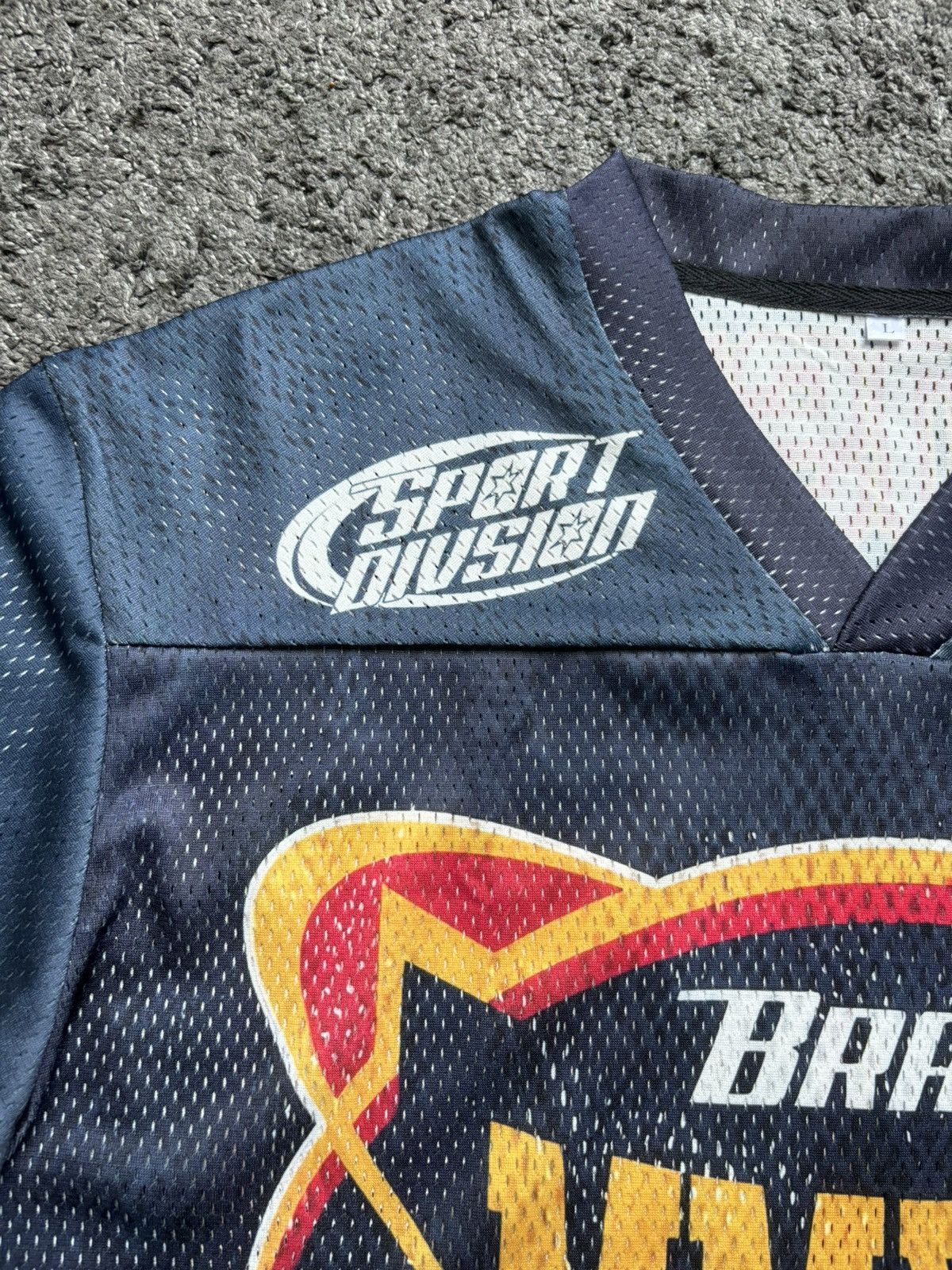 Japanese Brand Vintage style rare brandstate marine blue football jersey Size US L / EU 52-54 / 3 - 6 Thumbnail