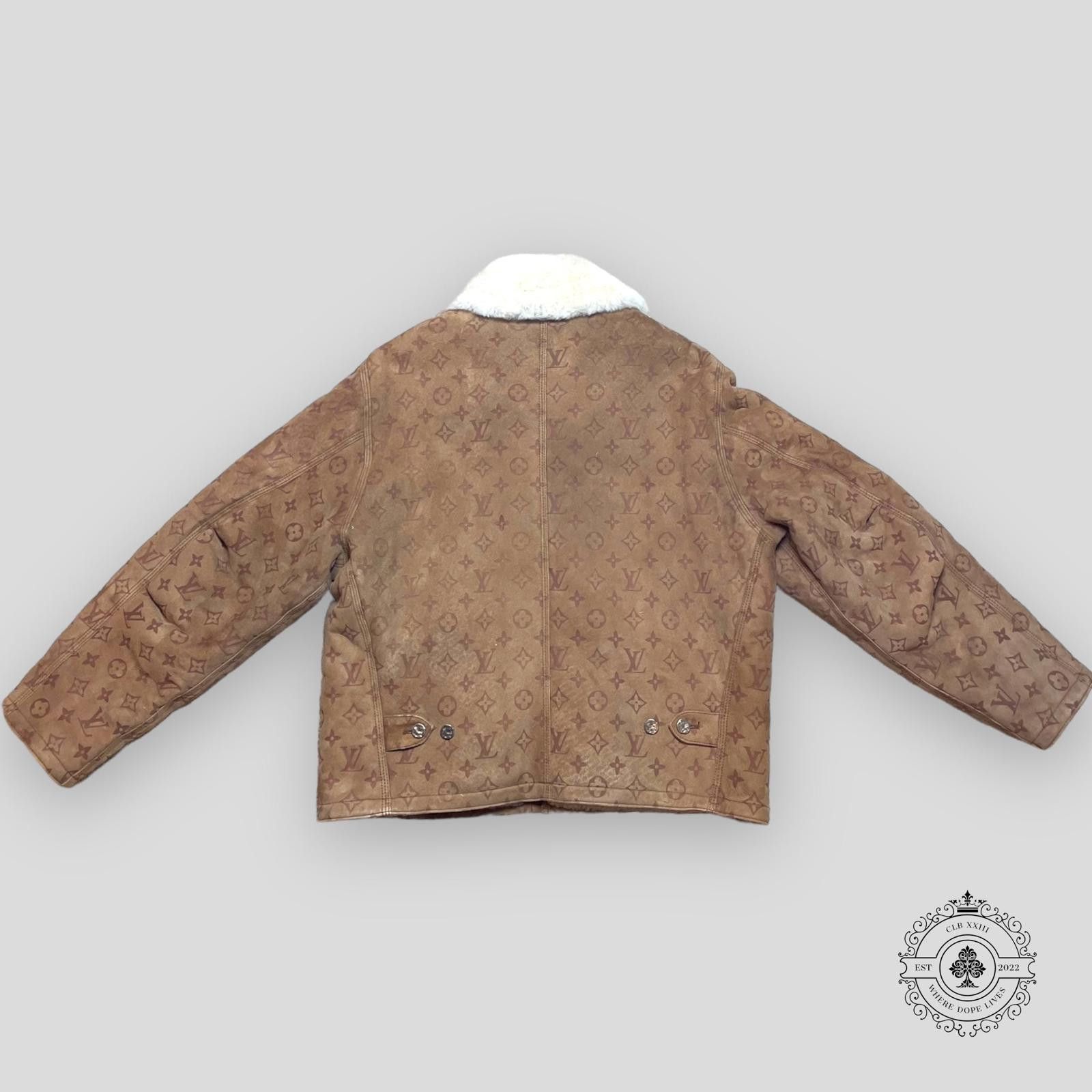 Louis Vuitton Louis Vuitton Monogram Shearling Jacket Size US L / EU 52-54 / 3 - 3 Thumbnail