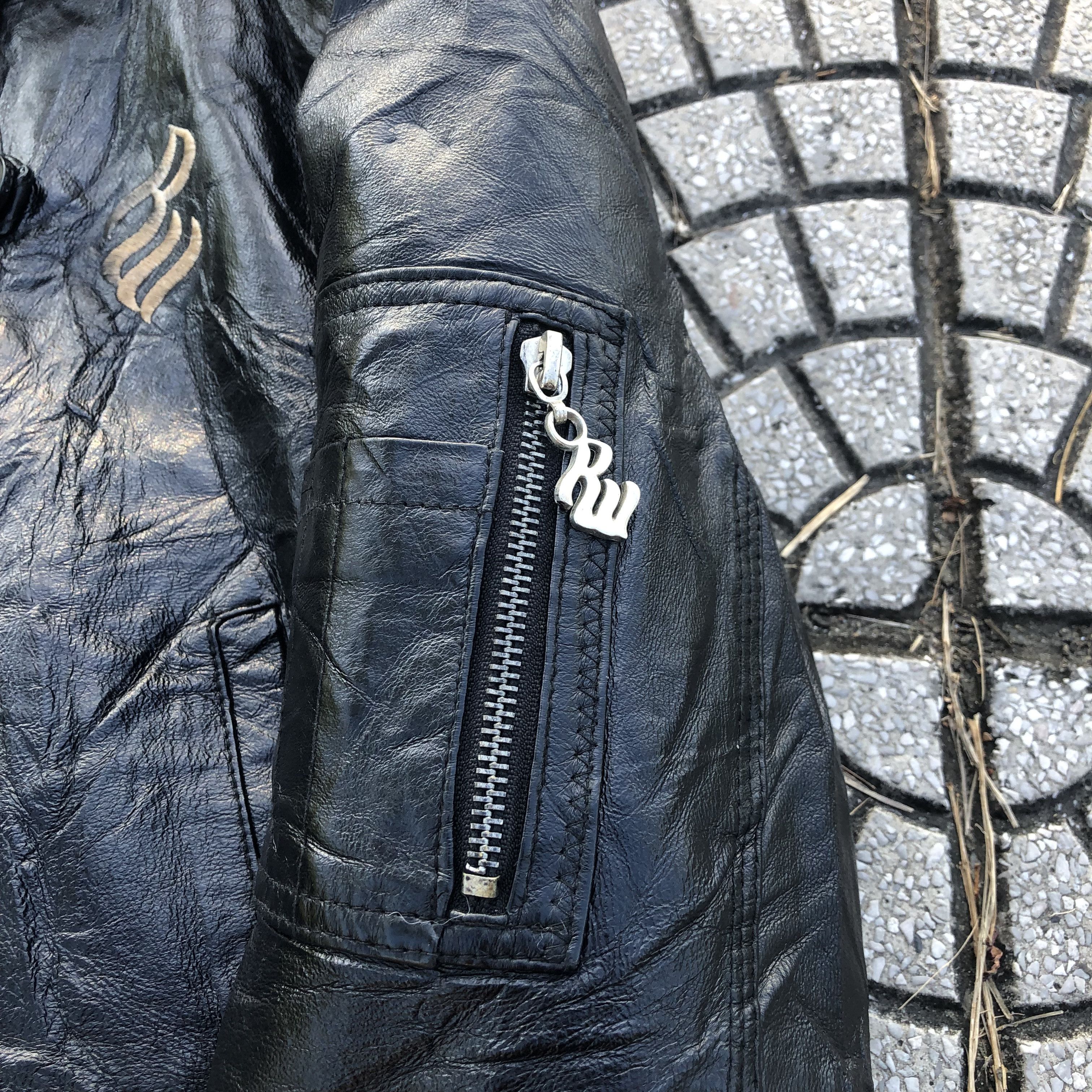 Rocawear Y2K Rocawear Leather Down Puffer Jacket Fur Hood Bomber Size M / US 6-8 / IT 42-44 - 11 Thumbnail