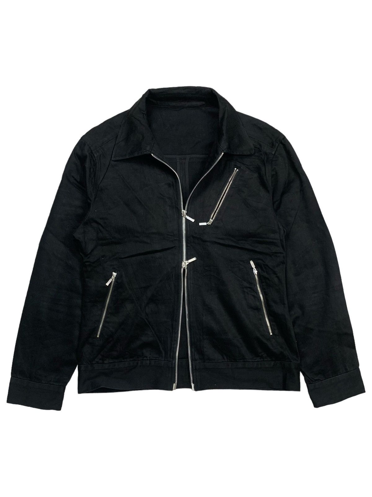 14th Addiction 2000s Semantic Design - Multizipper Work Jacket Size US M / EU 48-50 / 2 - 1 Thumbnail