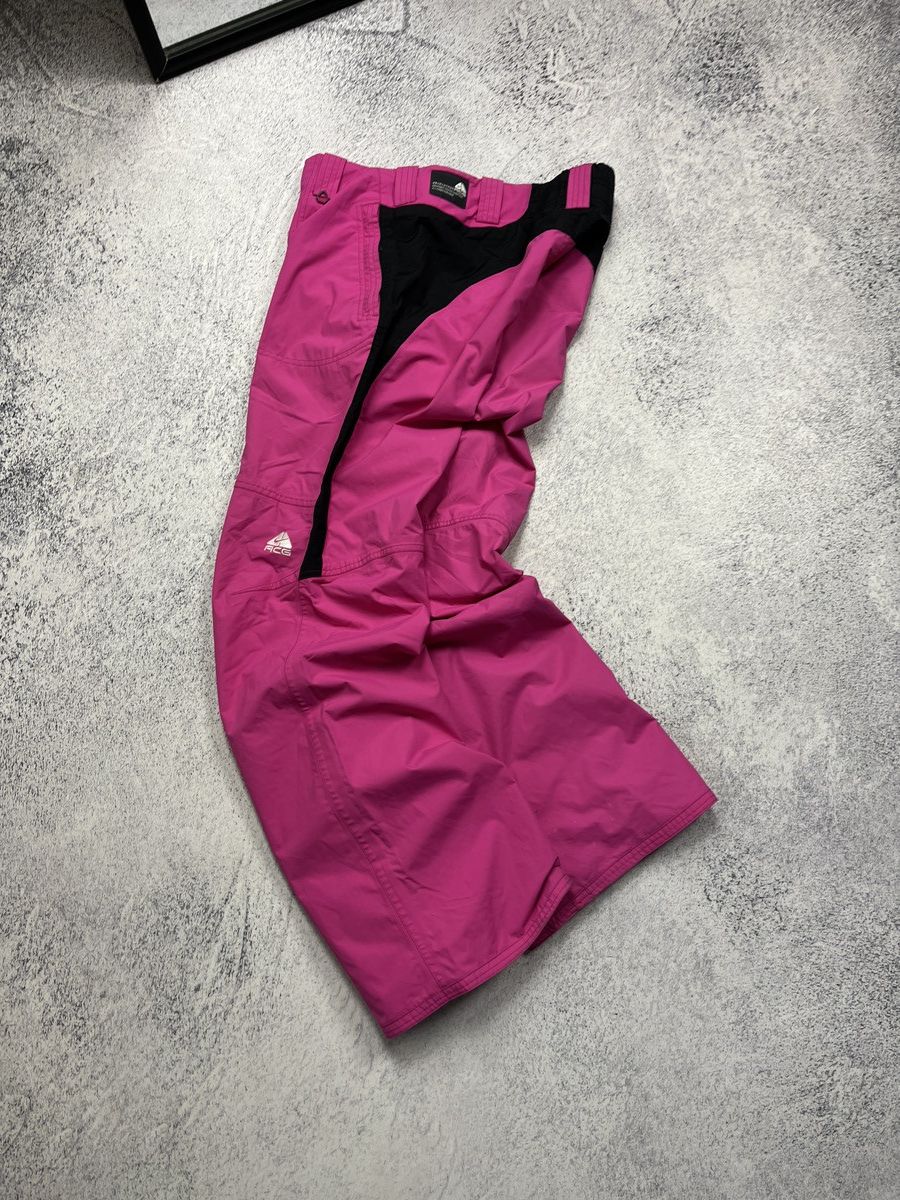 Nike Vintage Nike ACG Ski Snowboard Pants Y2K Pink Gorpcore Hype Size 30" / US 8 / IT 44 - 2 Thumbnail