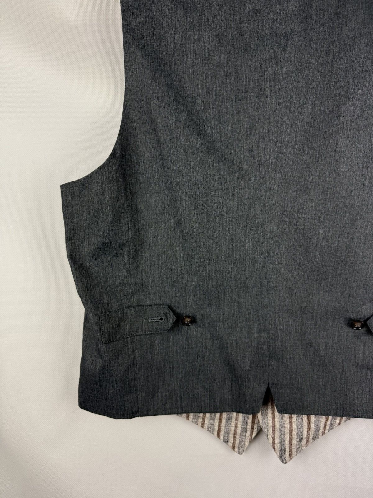 Suitsupply Suitsupply Amsterdam Silk Linen Sleeveless Vest Waistcoat Size 40R - 16 Thumbnail
