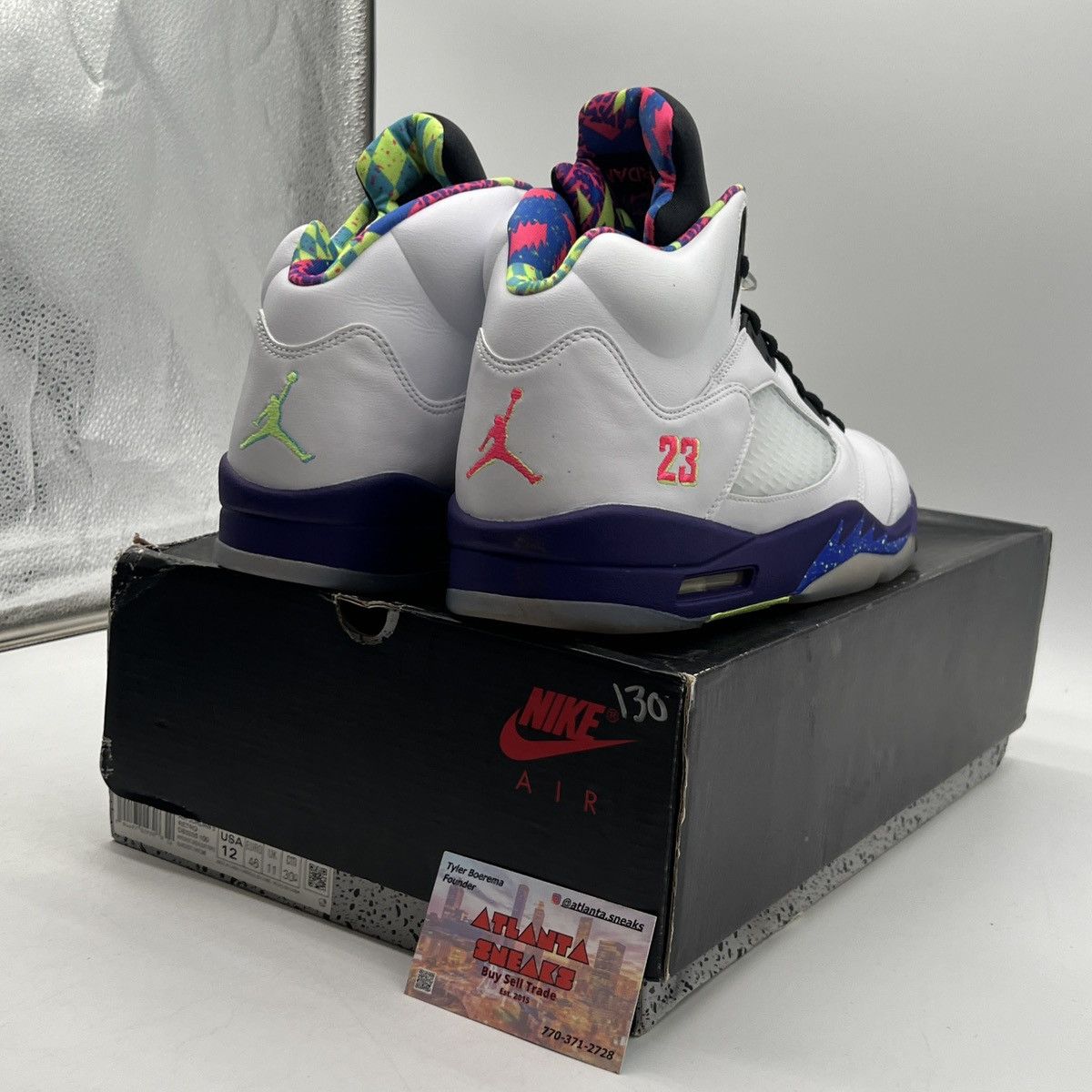 Jordan Brand Air Jordan 5 alternate bel air Size US 12 / EU 45 - 5 Thumbnail