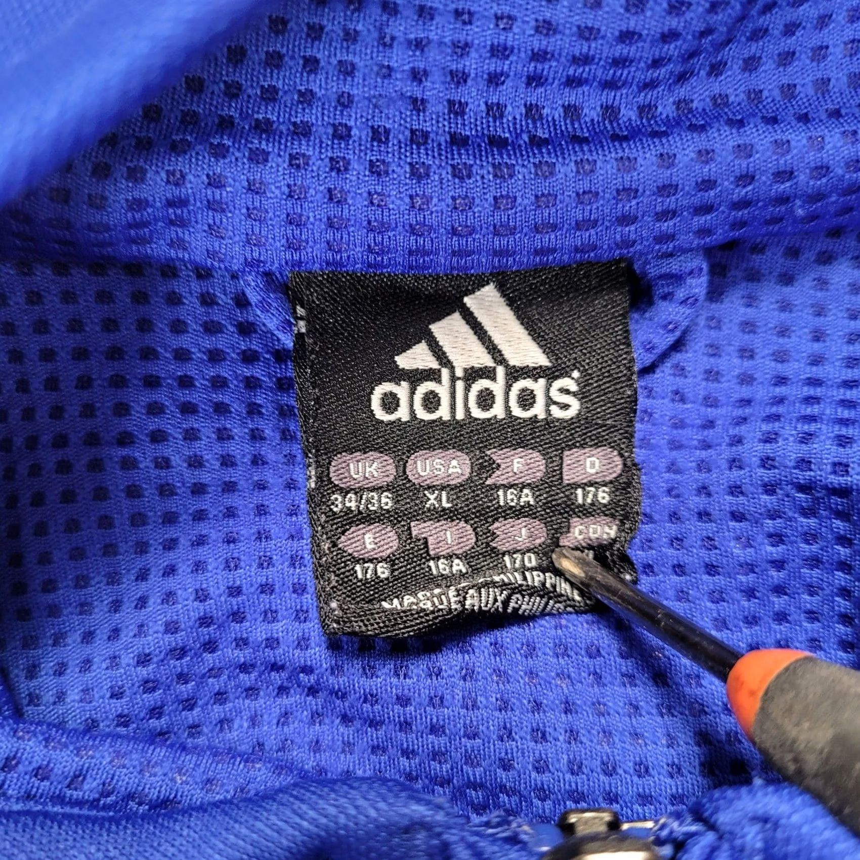 Adidas VINTAGE Adidas Columbia United FC Track Jacket Mens XL Soccer Full Zip ClimaCool Size US XL / EU 56 / 4 - 2 Thumbnail
