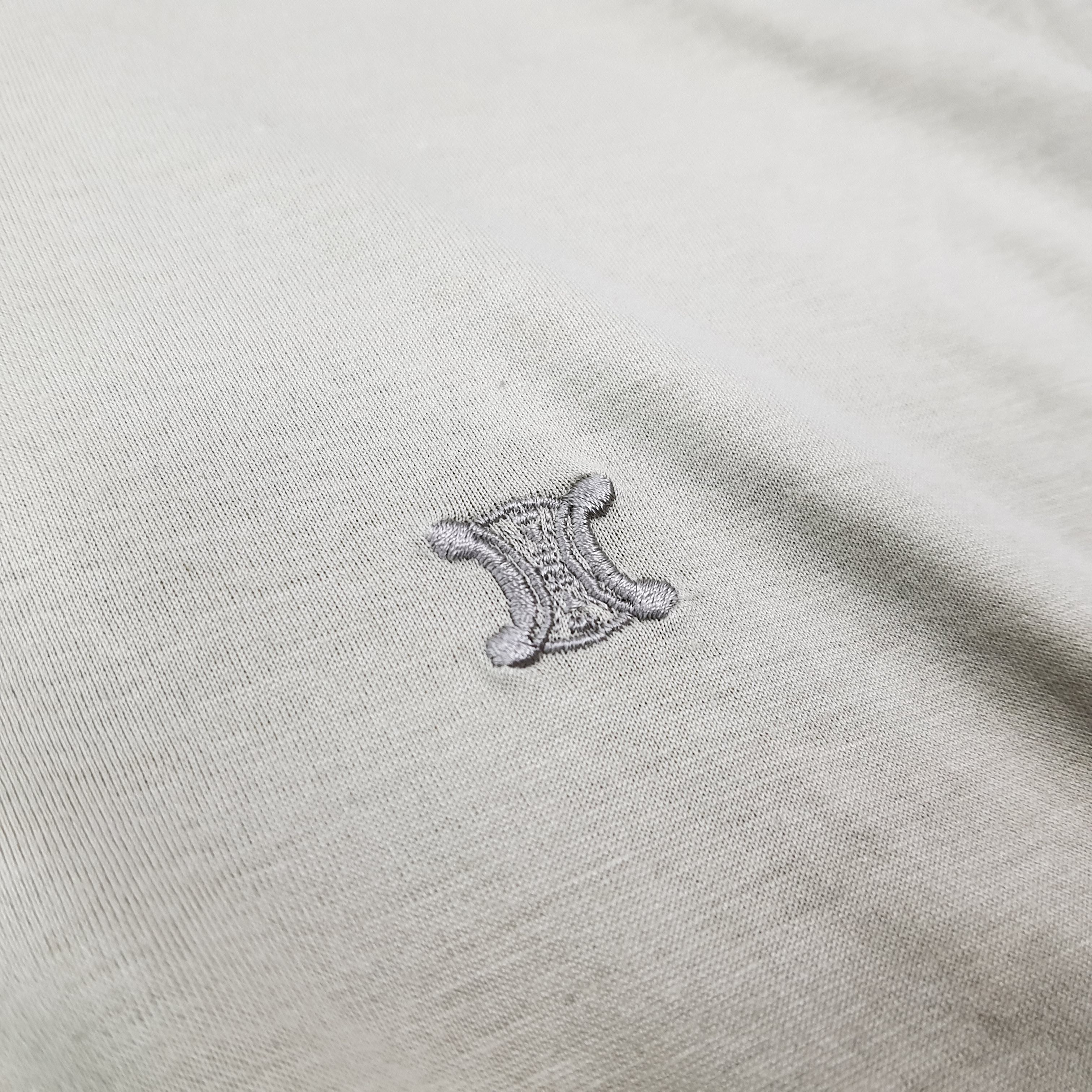 Celine Vintage Celine Homme Luxury Plain Tshirt C276N58 Size US M / EU 48-50 / 2 - 6 Thumbnail