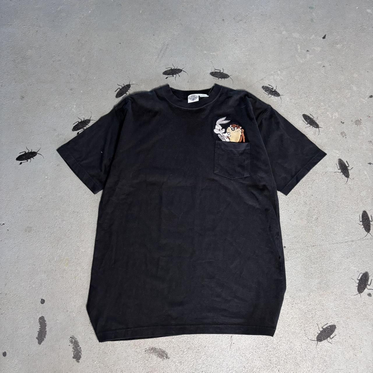 Acme Clothing × Japanese Brand × Vintage Vintage 1991 Acme Clothing Bugs Bunny and Taz T-shirt Size US L / EU 52-54 / 3 - 1 Thumbnail