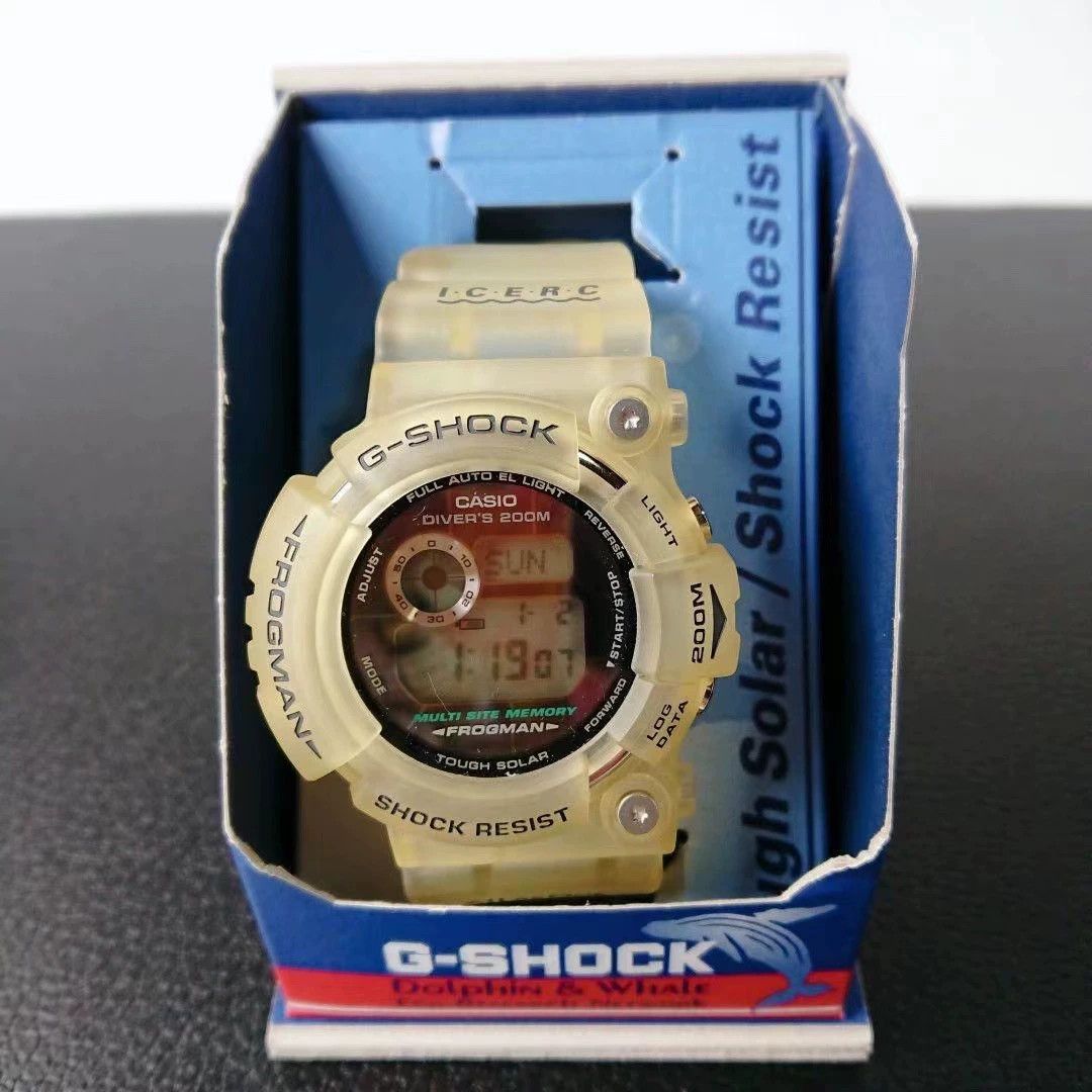 Casio G-Shock GW202 4th Frogman Jelly Clear