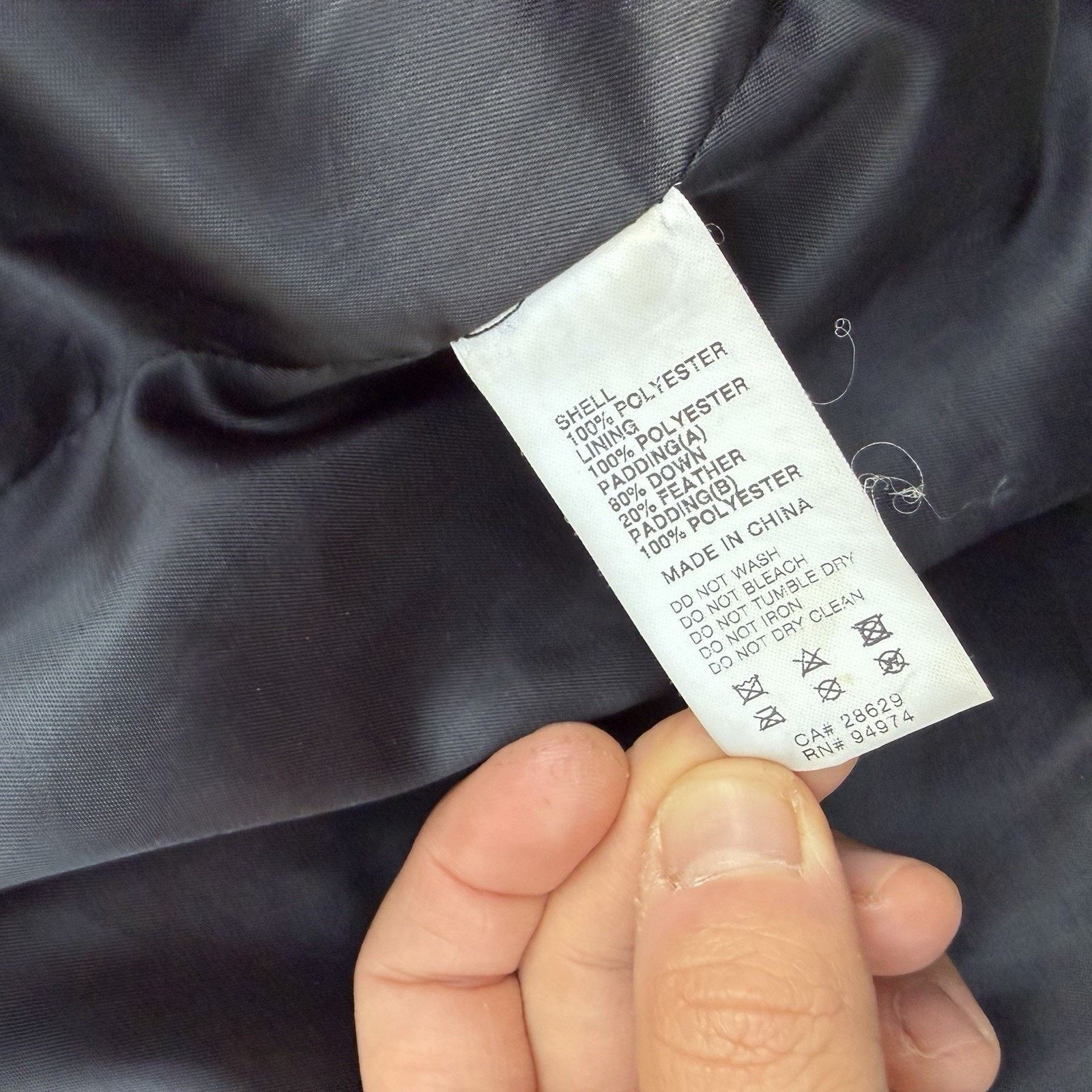 Stussy Stussy Black Checkered Goose Down Puffer Jacket XL Size US XL / EU 56 / 4 - 6 Thumbnail