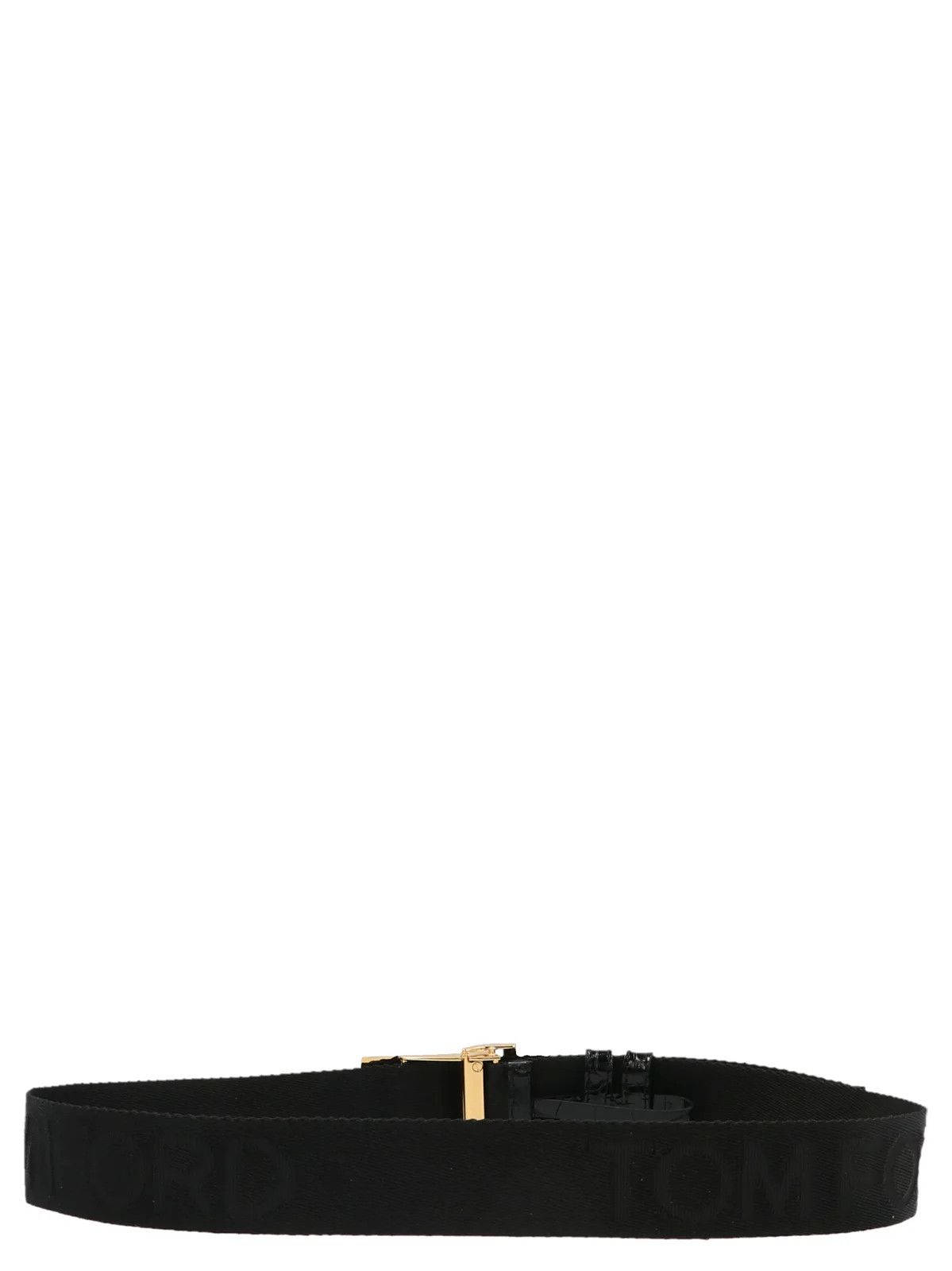 Tom Ford o1loc1c0724 TB275T Size: M / Leather Belt in Black Size ONE SIZE - 2 Thumbnail