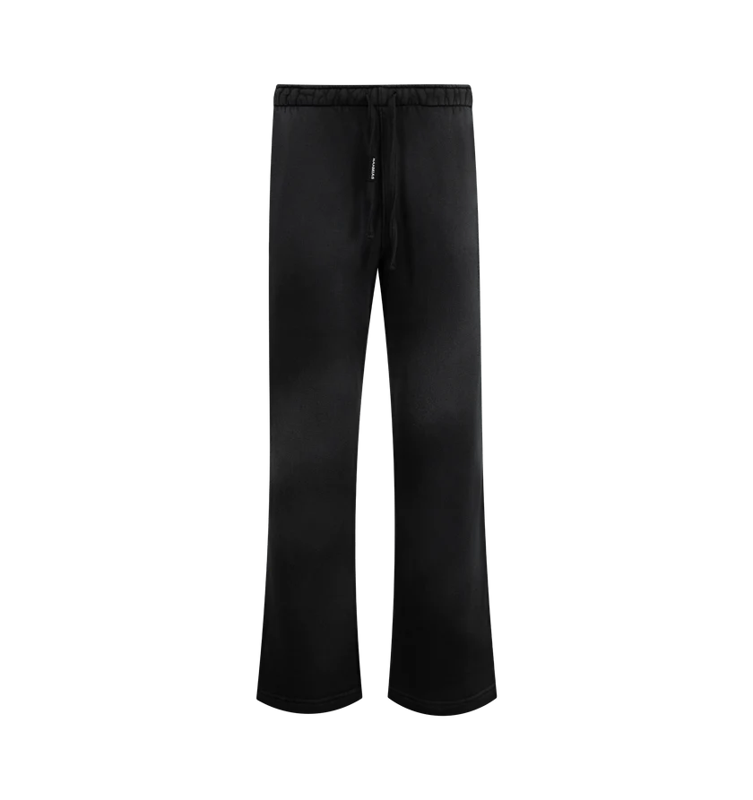 Nahmias o1h1sh11225 Aged Wide Sweatpants in Black Size US 32 / EU 48 - 1 Thumbnail