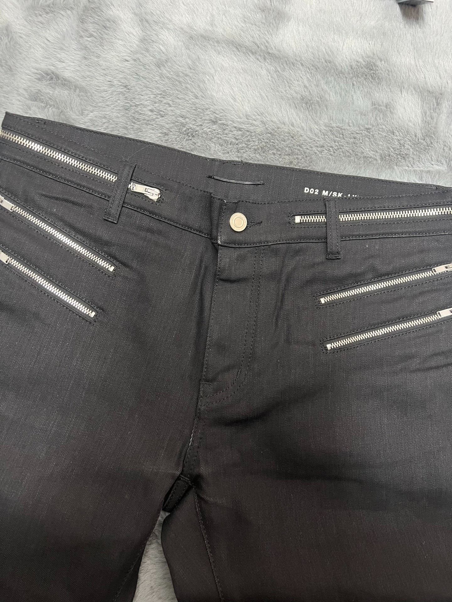 Saint Laurent Paris Saint laurent Five zip black foundation jeans 2501-Nextarr Size US 32 / EU 48 - 4 Thumbnail