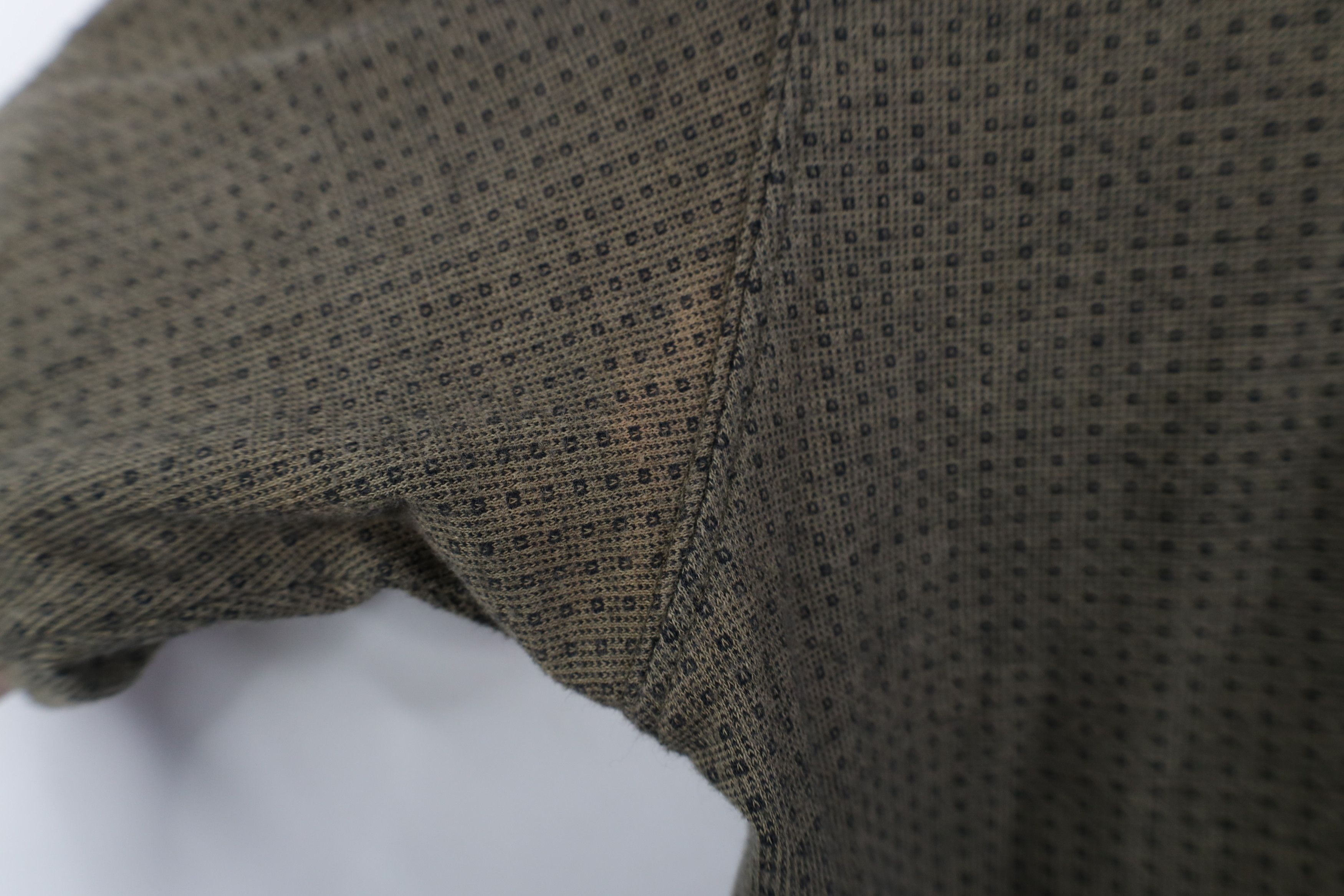 Vintage Vintage 90s Streetwear Geometric Knit Golf Polo Shirt Size US L / EU 52-54 / 3 - 7 Thumbnail