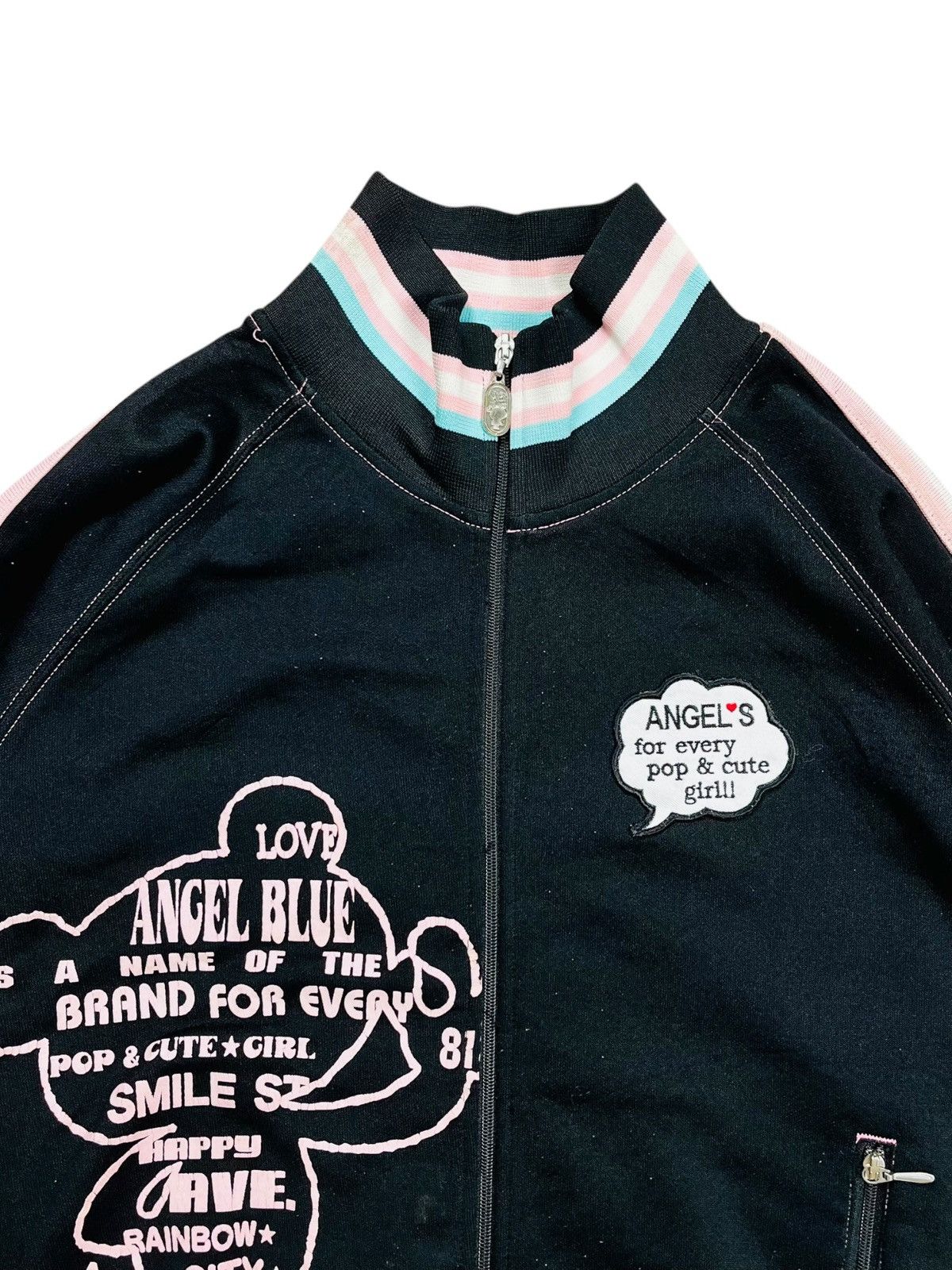 Hysteric Glamour 2000s Angel Blue - Mascots Track Jacket Size M / US 6-8 / IT 42-44 - 8 Thumbnail