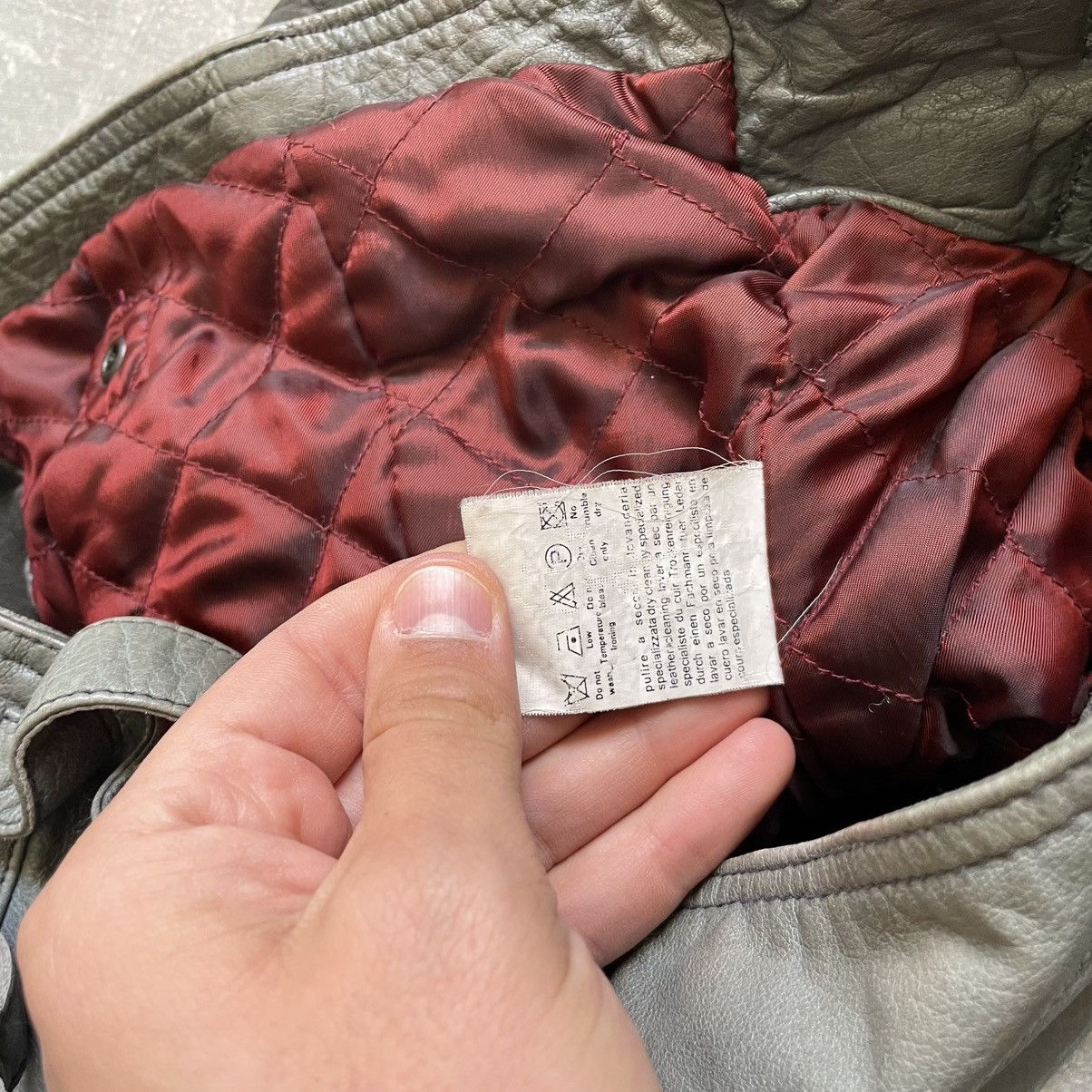 Jean Paul Gaultier 90s moto bomber 80s chrom Studded Leather Jacket distressed Size US XXS / EU 40 - 4 Thumbnail