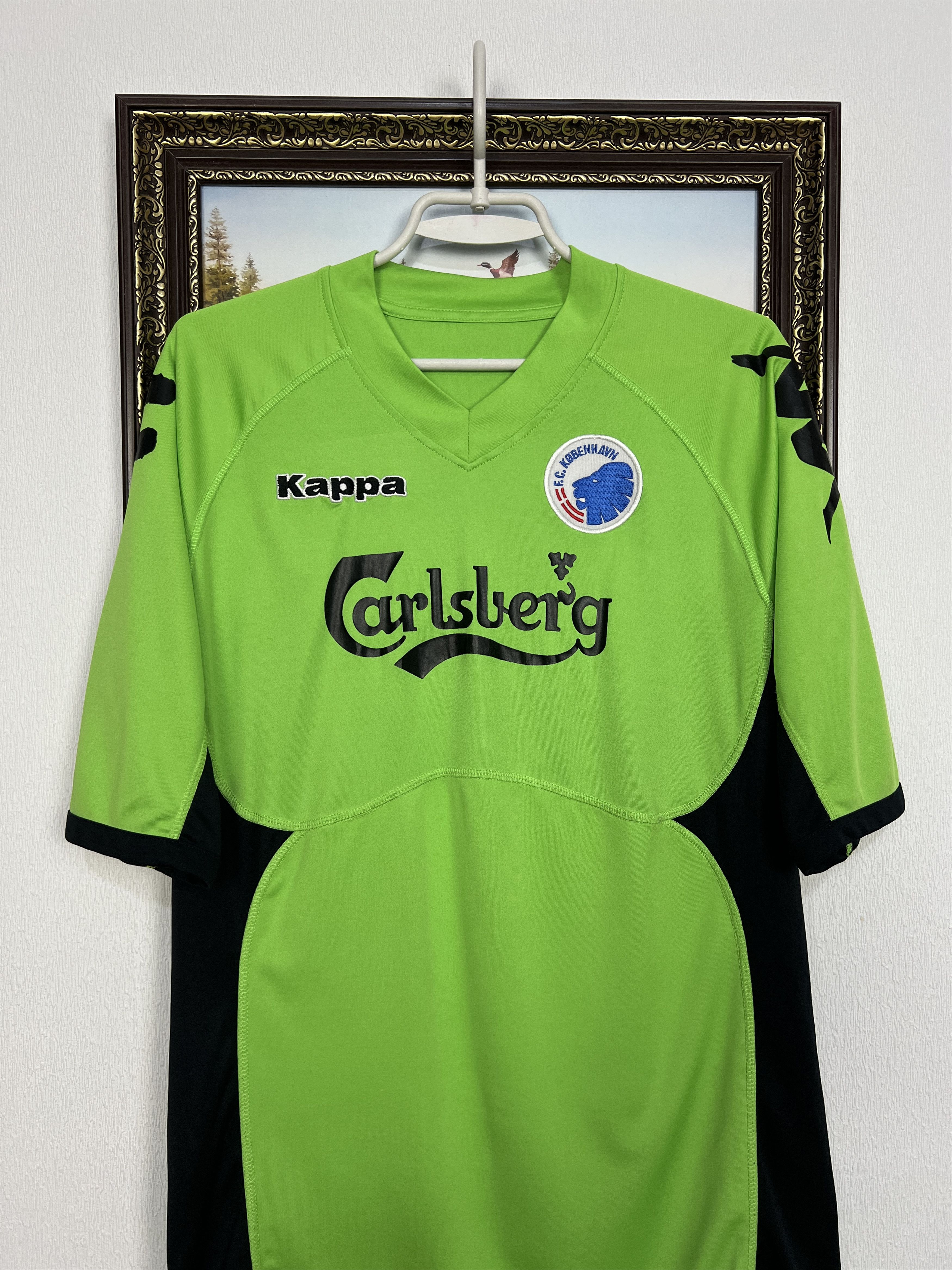 Kappa Kobenhavn Copenhagen Third football shirt 2007 Soccer Jersey Size US XL / EU 56 / 4 - 2 Thumbnail