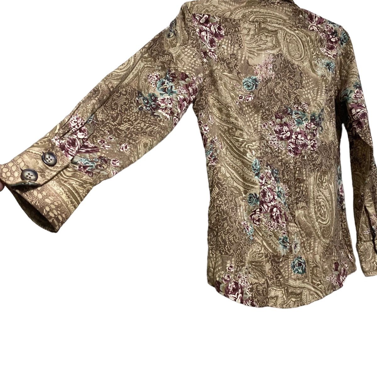 Tornado Mart Tornado Mart Japan Paisley Shirt Button Up Retro Collar Size US S / EU 44-46 / 1 - 10 Thumbnail