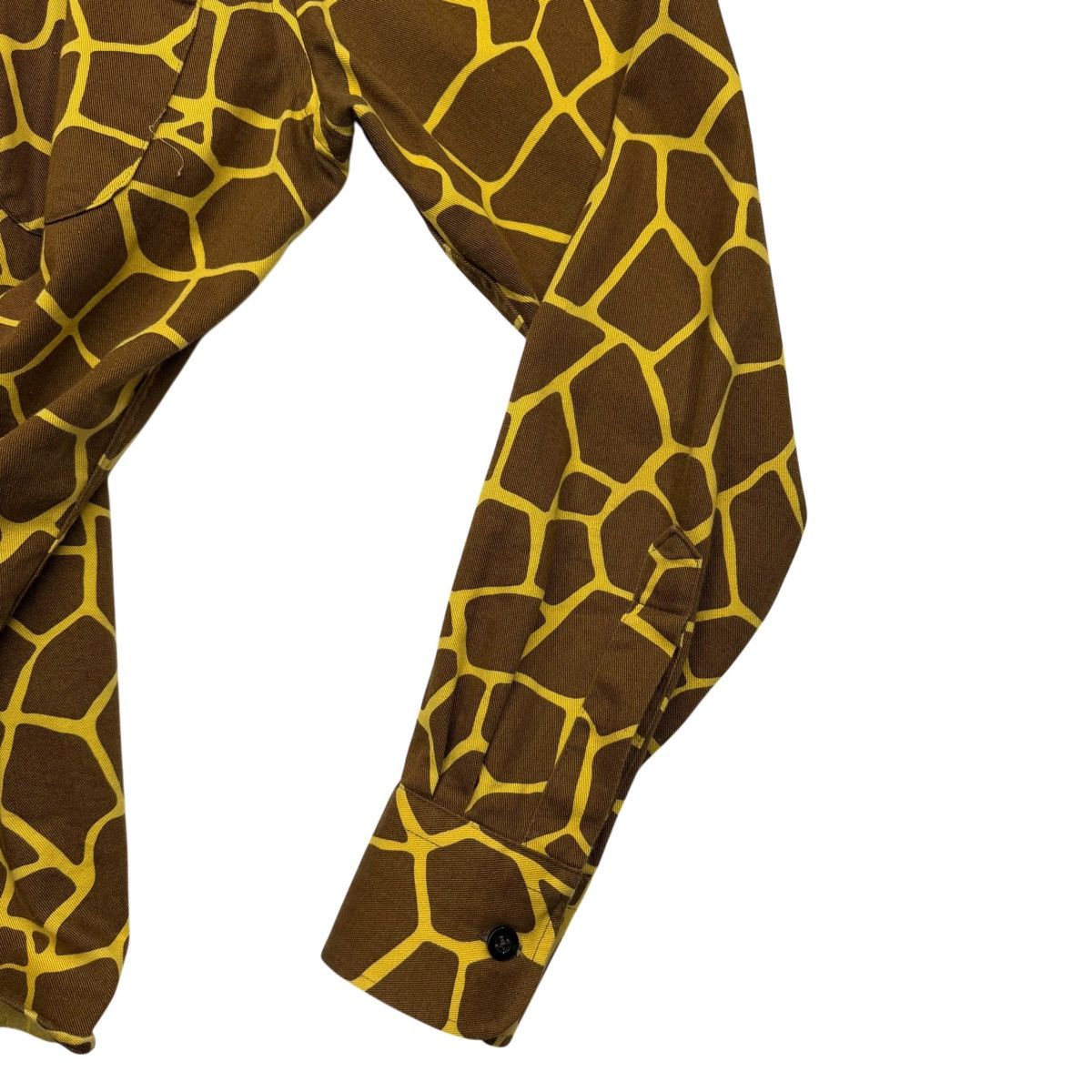 Naked & Famous Giraffe Print Button Down Size US M / EU 48-50 / 2 - 6 Thumbnail