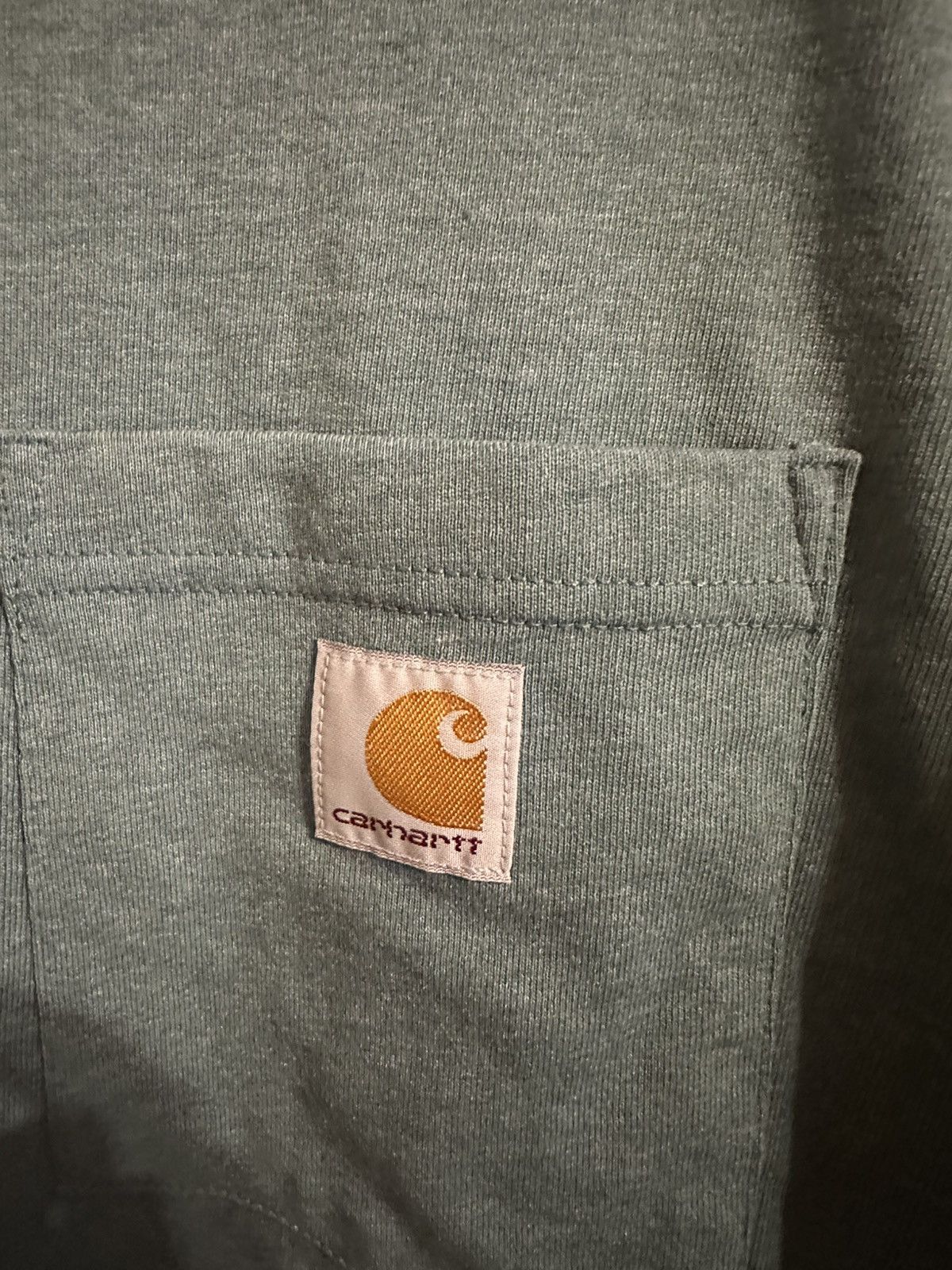 Carhartt Carhartt WIP pocket logo tshirt blue nwt s Size US S / EU 44-46 / 1 - 3 Thumbnail