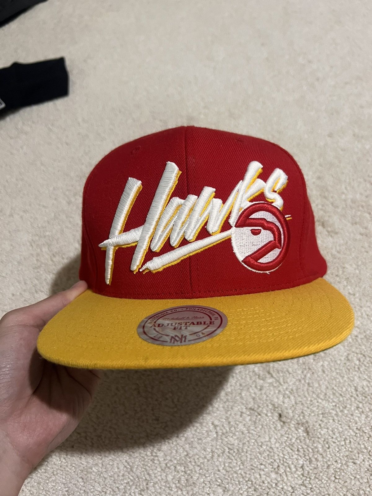 Mitchell & Ness NBA Mitchell and Ness Atlanta Hawks Snapback Size ONE SIZE - 1 Thumbnail