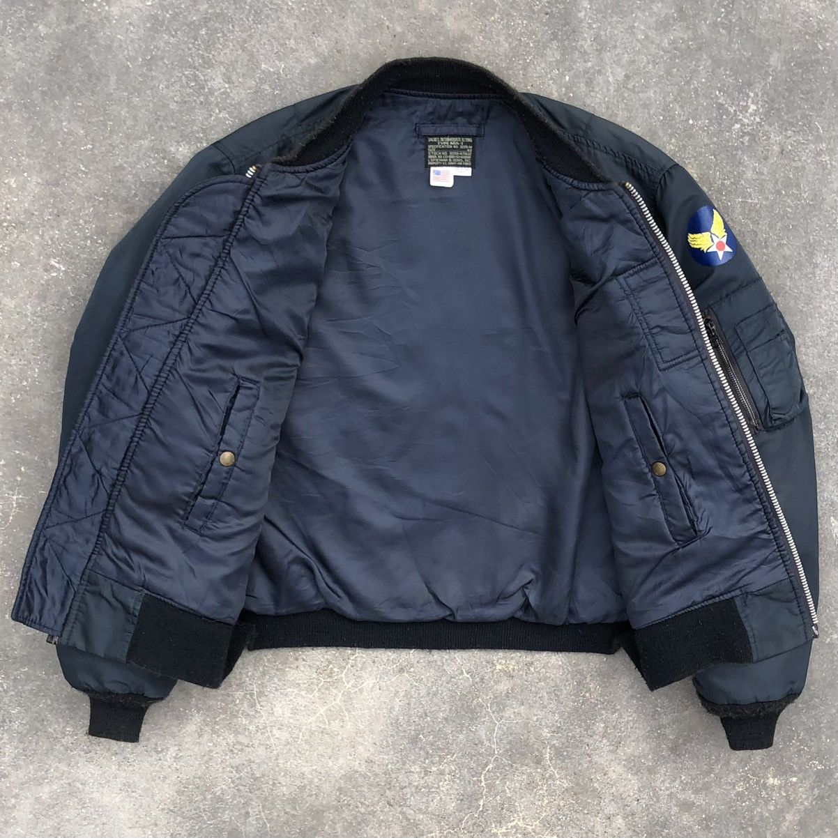 I. Spiewak And Sons Vintage I.Spiewak & Sons.InC Intermediate Ma1 Bomber Jacket Size US M / EU 48-50 / 2 - 5 Thumbnail