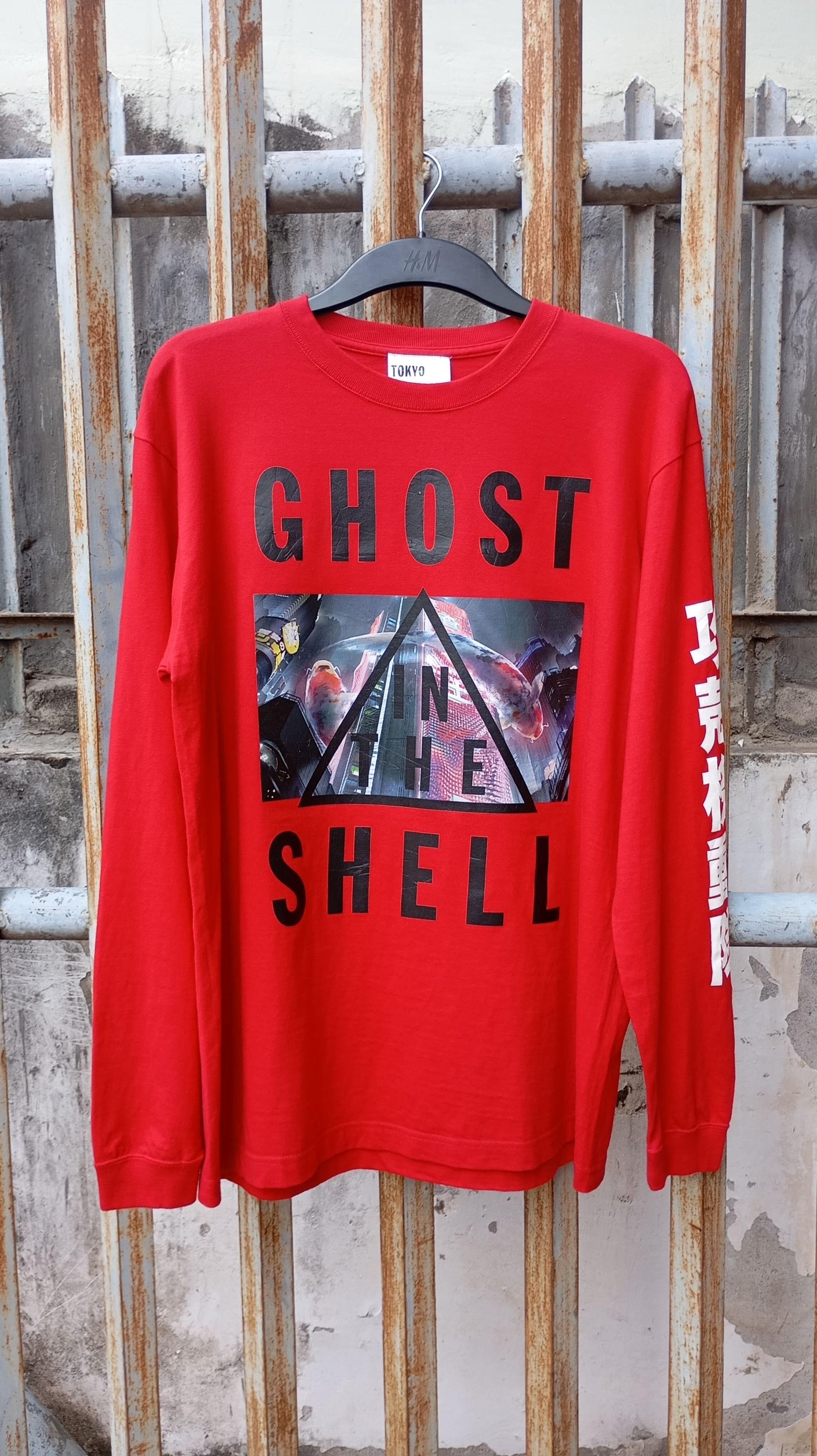 Anime × Japanese Brand Ghost In The Shell Longsleeve Size US L / EU 52-54 / 3 - 1 Thumbnail