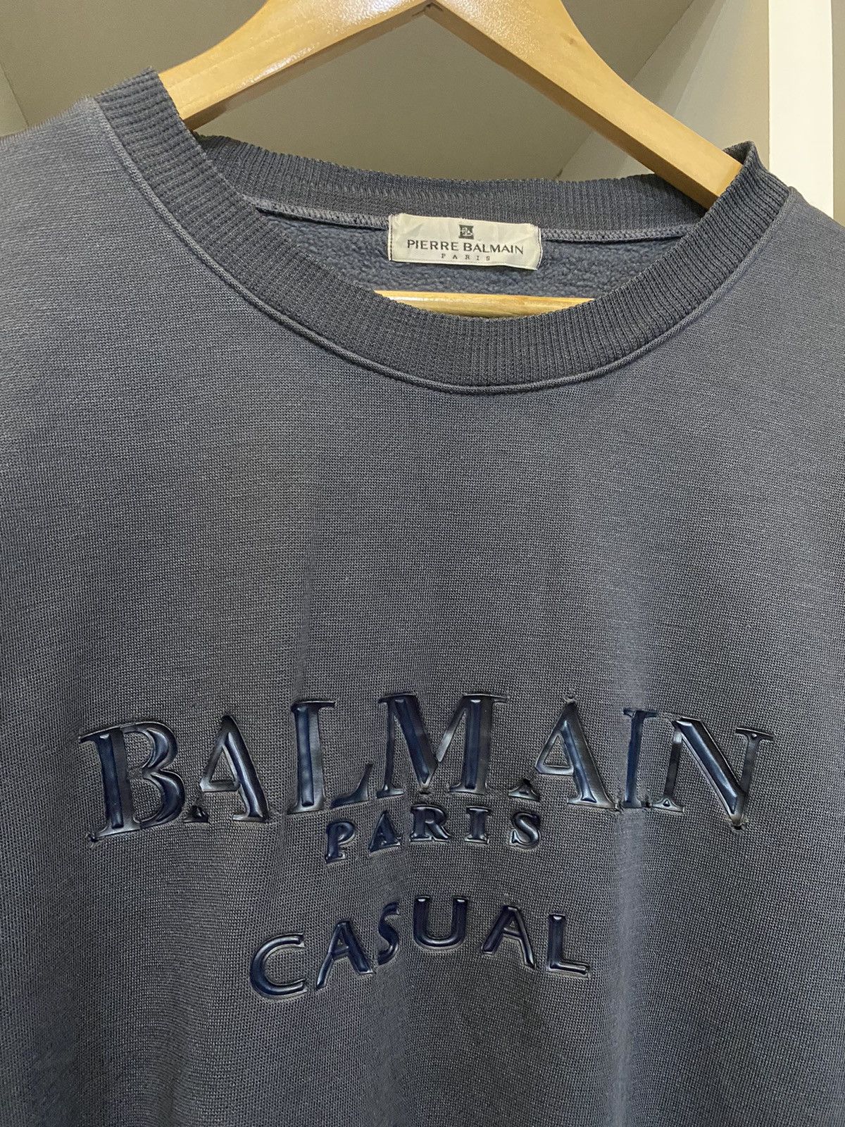 Pierre Balmain Vintage Balmain Paris Casual Sweater Size US L / EU 52-54 / 3 - 3 Thumbnail