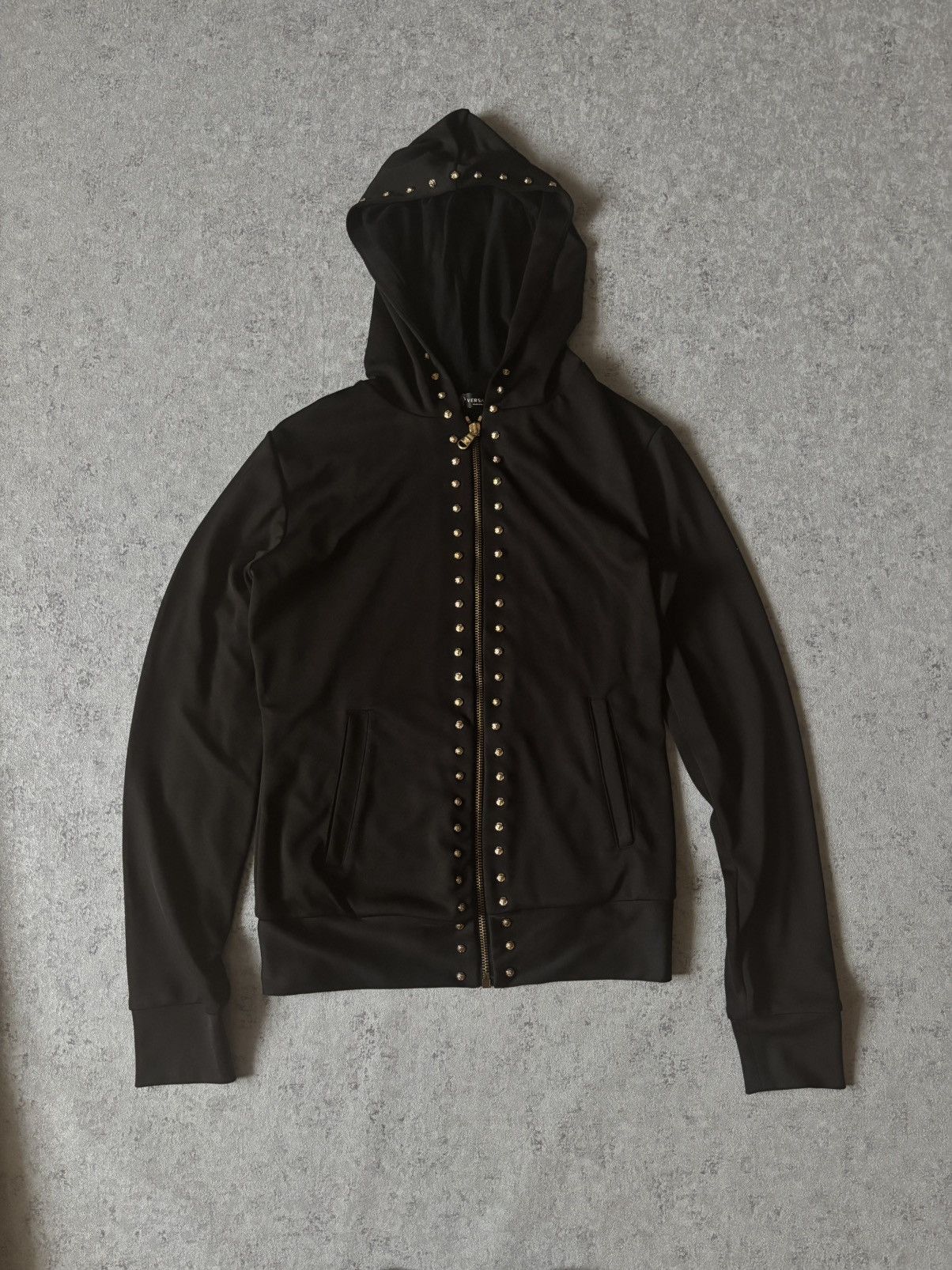Designer × Versace VERSACE MEDUSA ZIP HOODIE Size S / US 4 / IT 40 - 1 Thumbnail