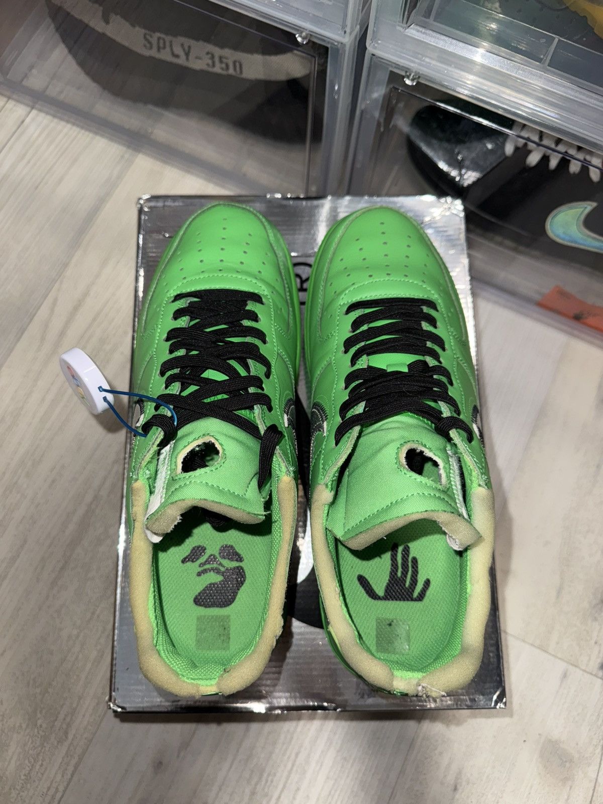 Nike × Off-White Off-White Nike Air Force 1 Low SP Brooklyn Size US 9 / EU 42 - 6 Thumbnail