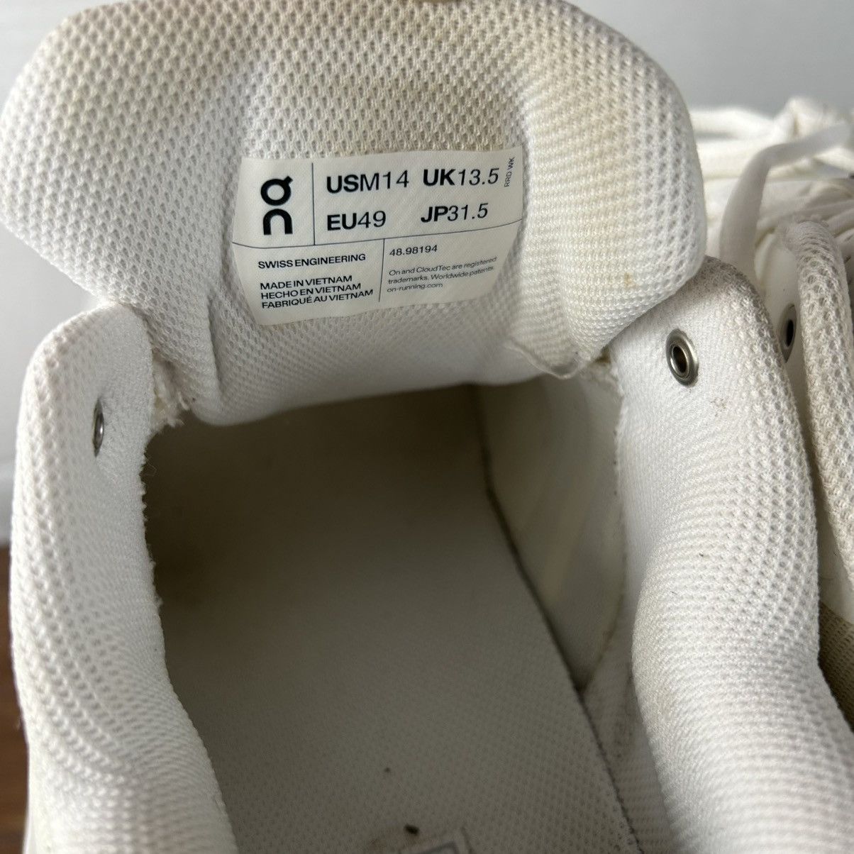 On On Running The Roger Pro White Ivory Black Sneakers Size 14 Size US 14 / EU 47 - 5 Thumbnail