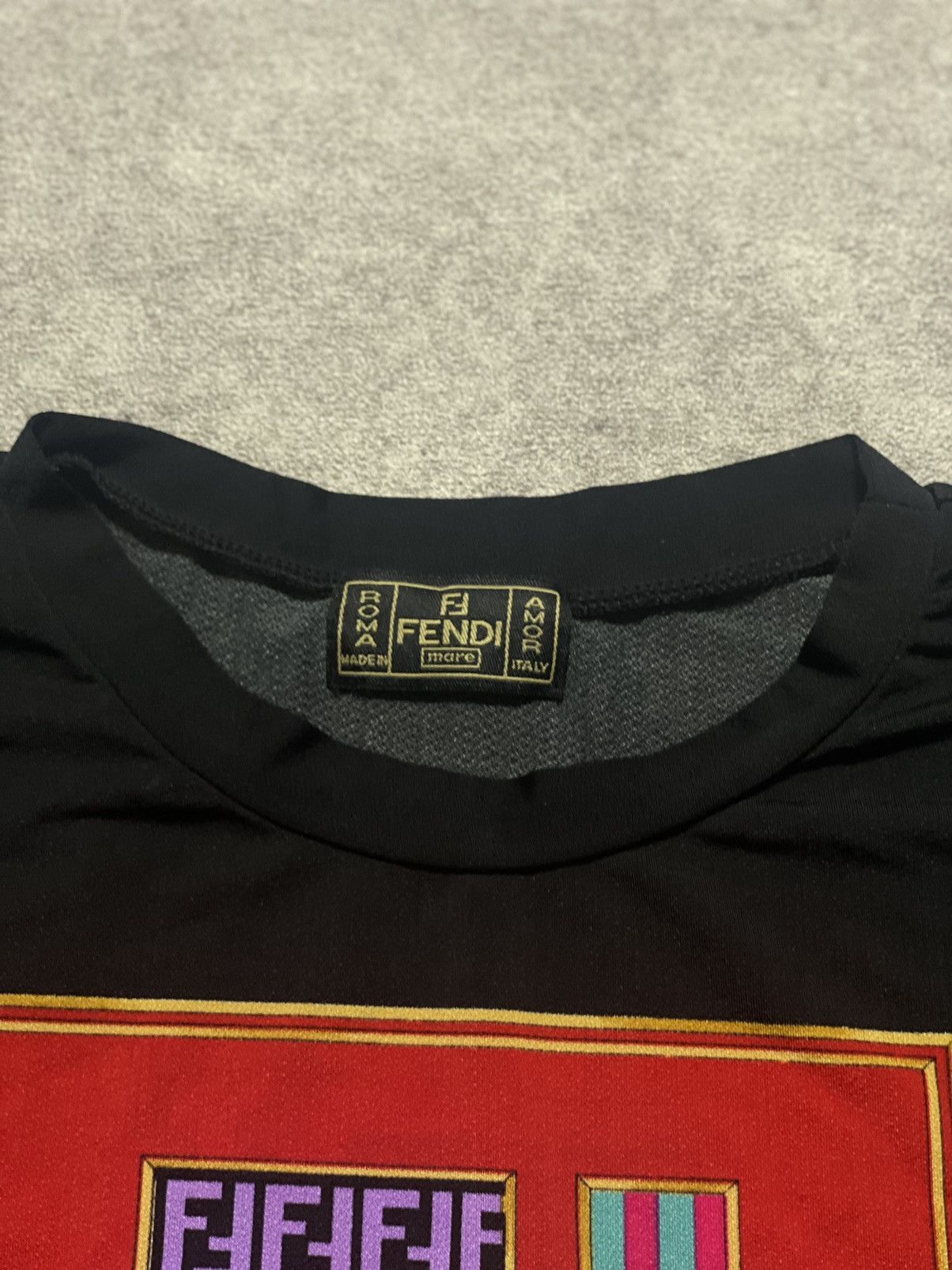 Fendi Fendi Logo Tee Size S / US 4 / IT 40 - 3 Thumbnail
