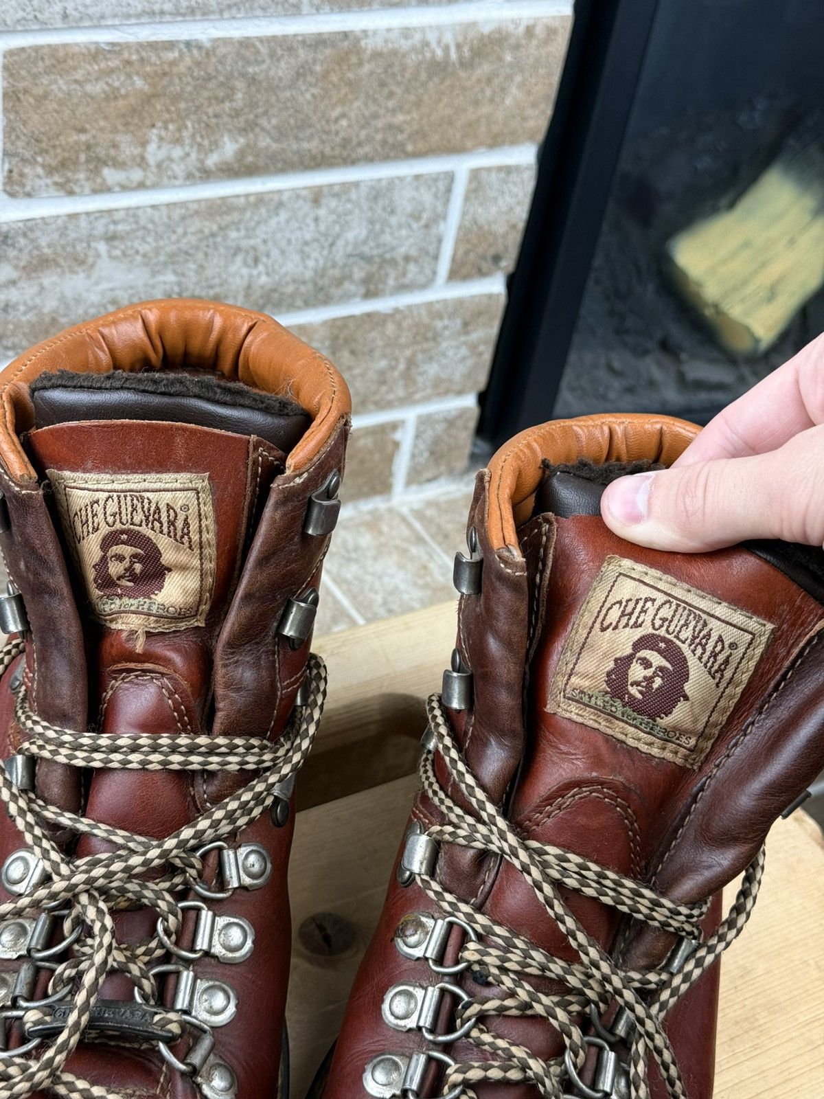 Paraboot Che Guevara Vintage Y2K Chunky Paraboot Combat Boots Size Size US 8 / EU 41 - 13 Thumbnail