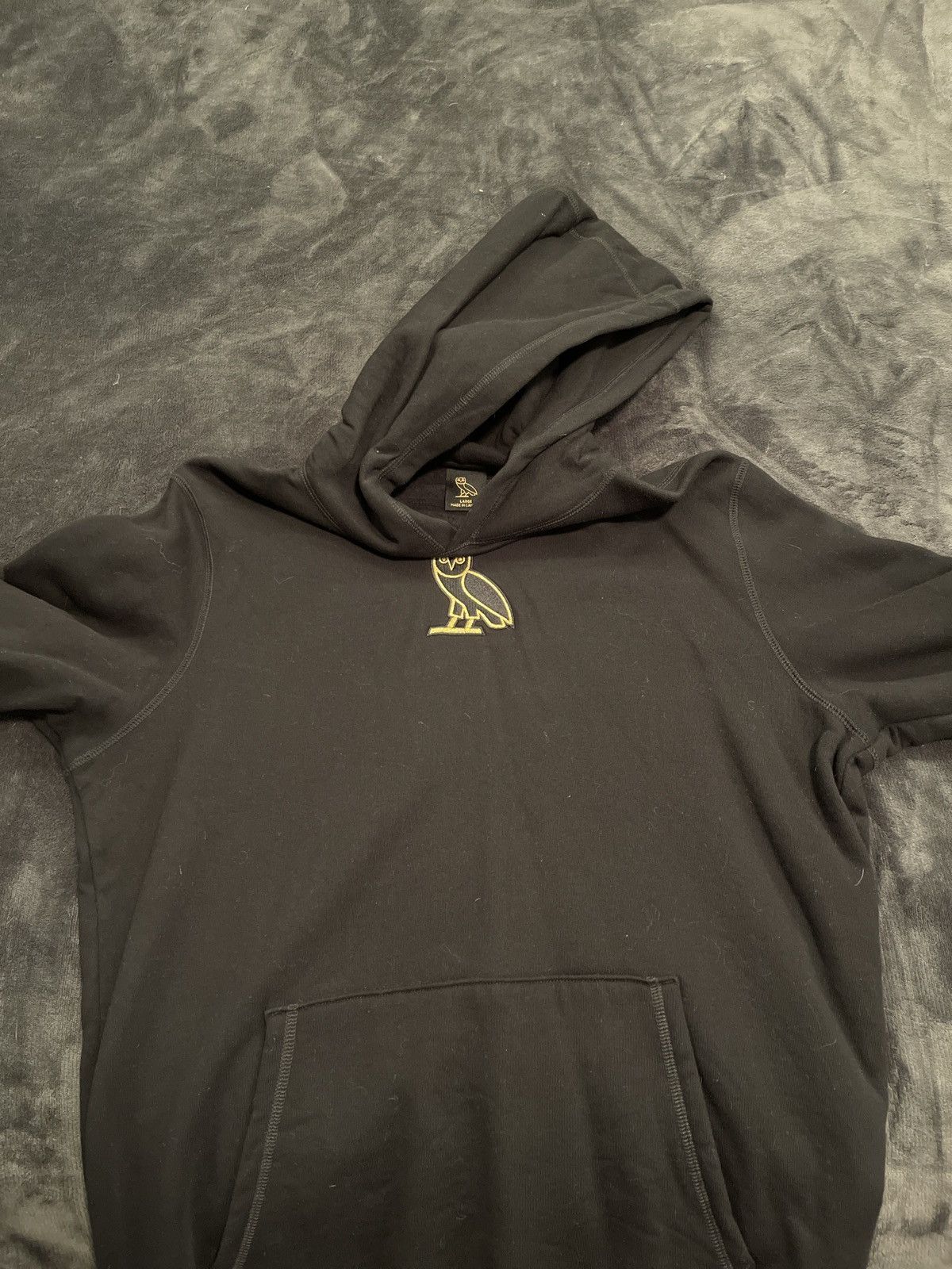 image of Drake x Octobers Very Own Ovo Sweatshirt in Black, Men's (Size Large)