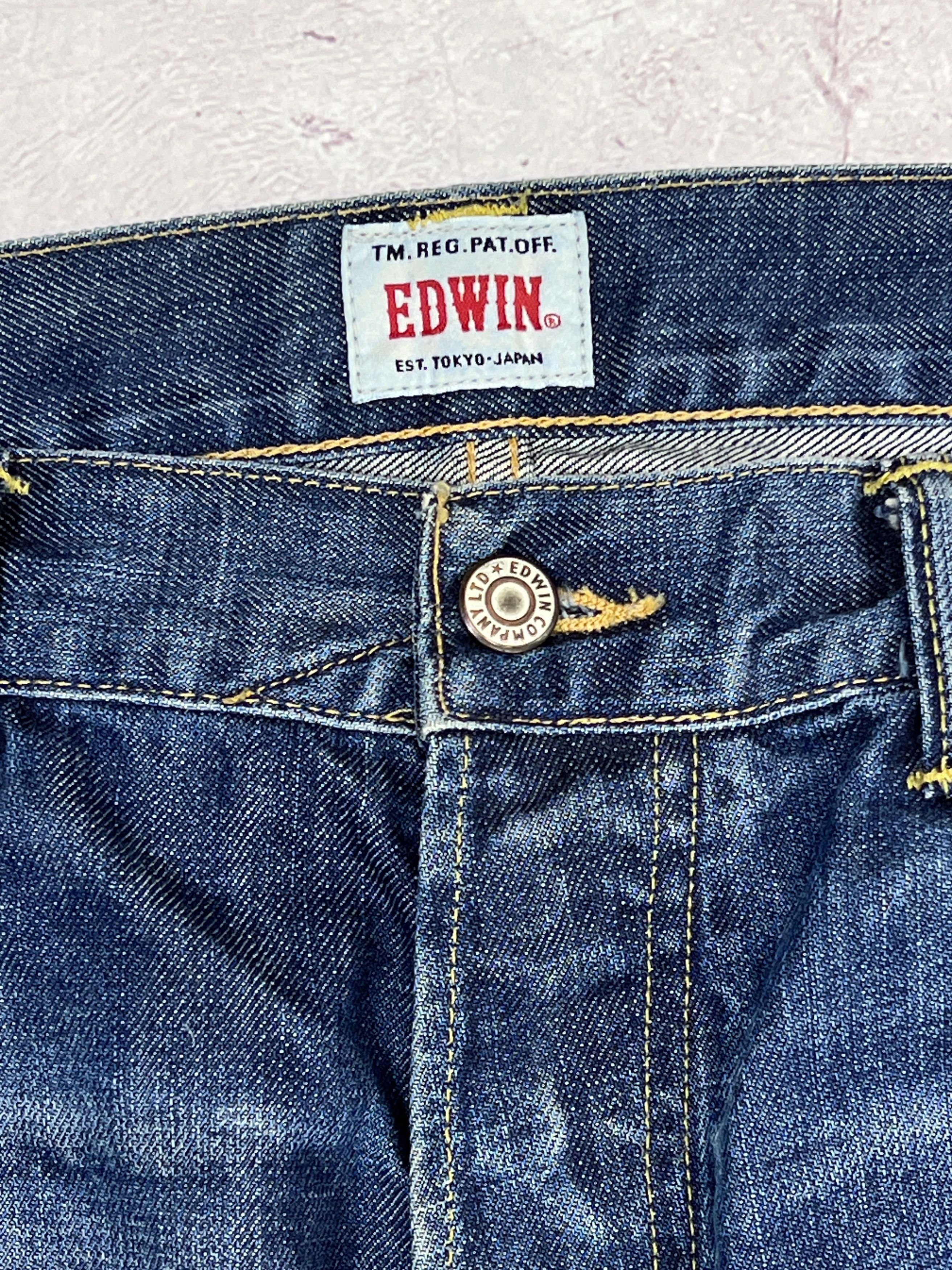 Edwin × Japanese Brand Edwin Denim Pant Jeans ED-71 Slim Size US 36 / EU 52 - 7 Thumbnail